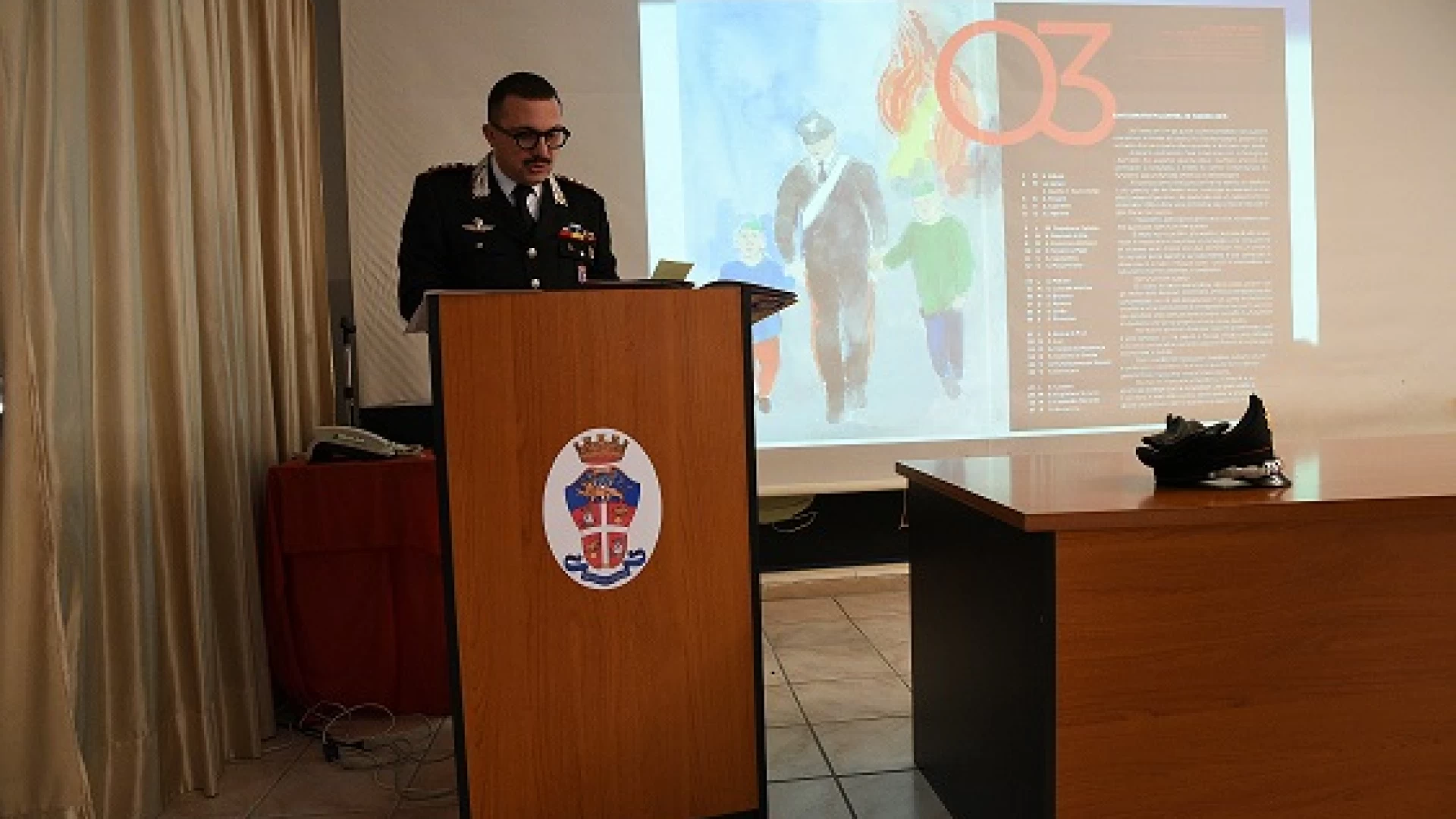 Isernia: presentato il calendario dell'Arma dei Carabinieri 2022