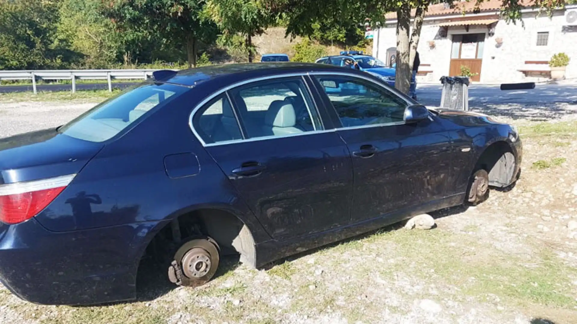 Colli a Volturno: i ladri di “gomme” tornano ad agire sul territorio. Nella nottata di sabato altra autovettura presa di mira. Smontati i pneumatici ad una BMW di ultima generazione.