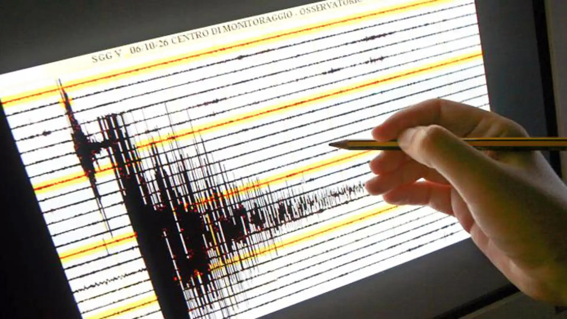 Trema la terra nel cratere sismico. Registrata scossa di terremoto di magnitudo 2.8 con epicentro a Colletorto.