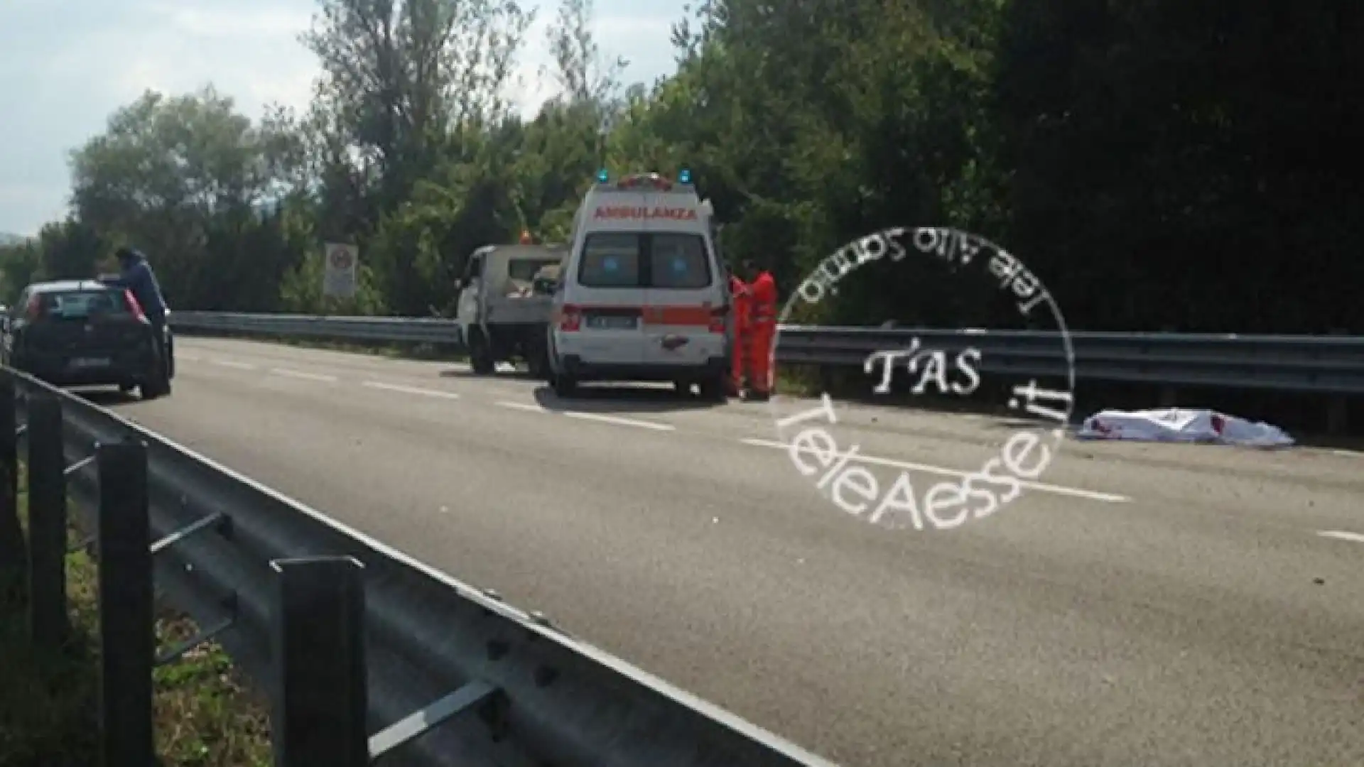 Castel Di Sangro: noto cuoco di Cerro al Volturno perde la vita in bici investito da auto in corsa.