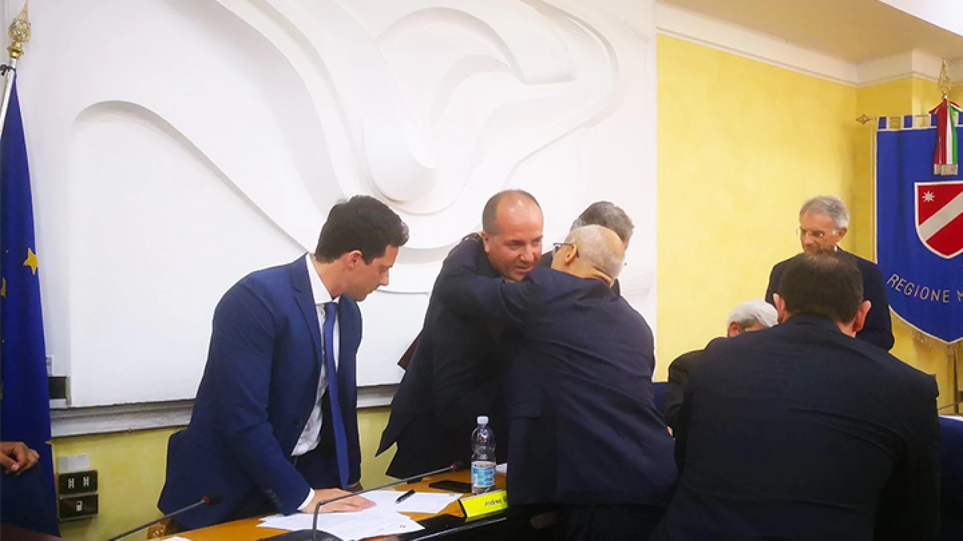 Salvatore Micone eletto alla Presidenza del Consiglio regionale. Per lui 14 voti ed i complimenti nazionali da parte di Lorenzo Cesa.