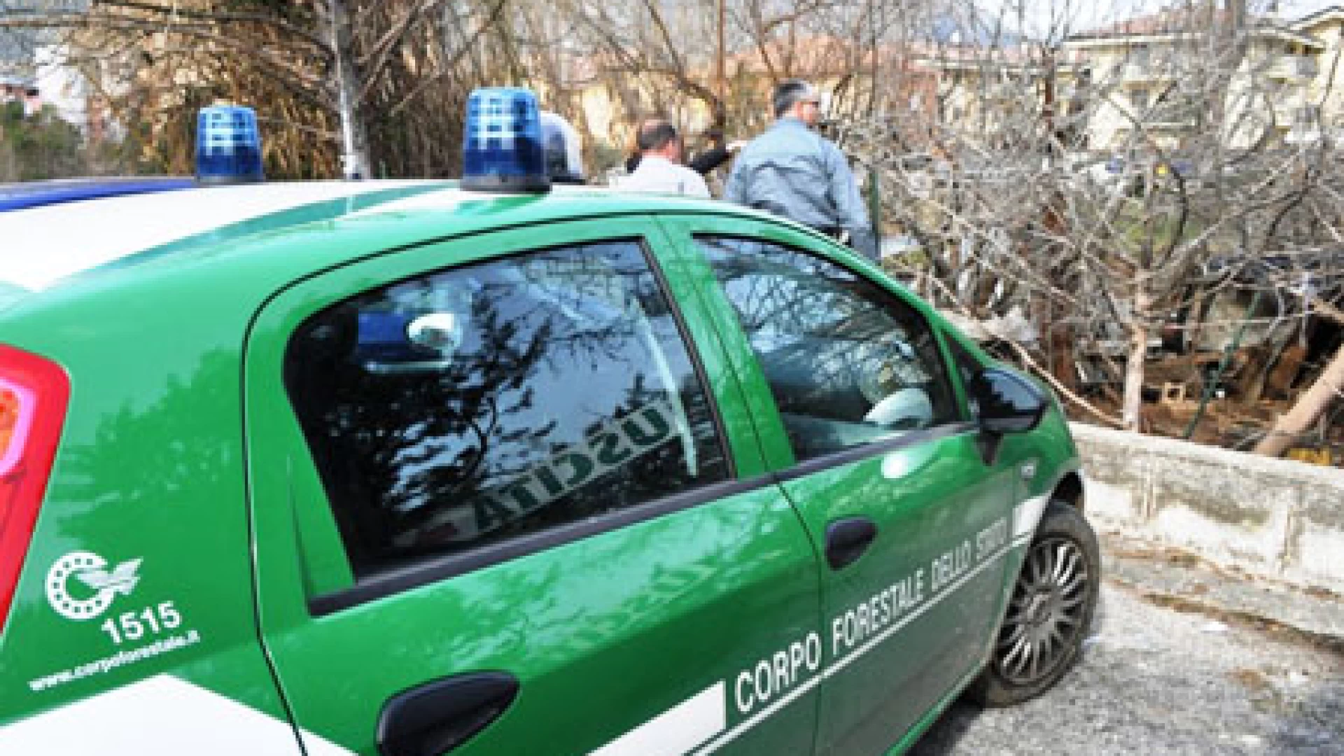 Venafro: denunciati dai carabinieri forestali per abusivismo edilizio e violazione del vincolo paesaggistico