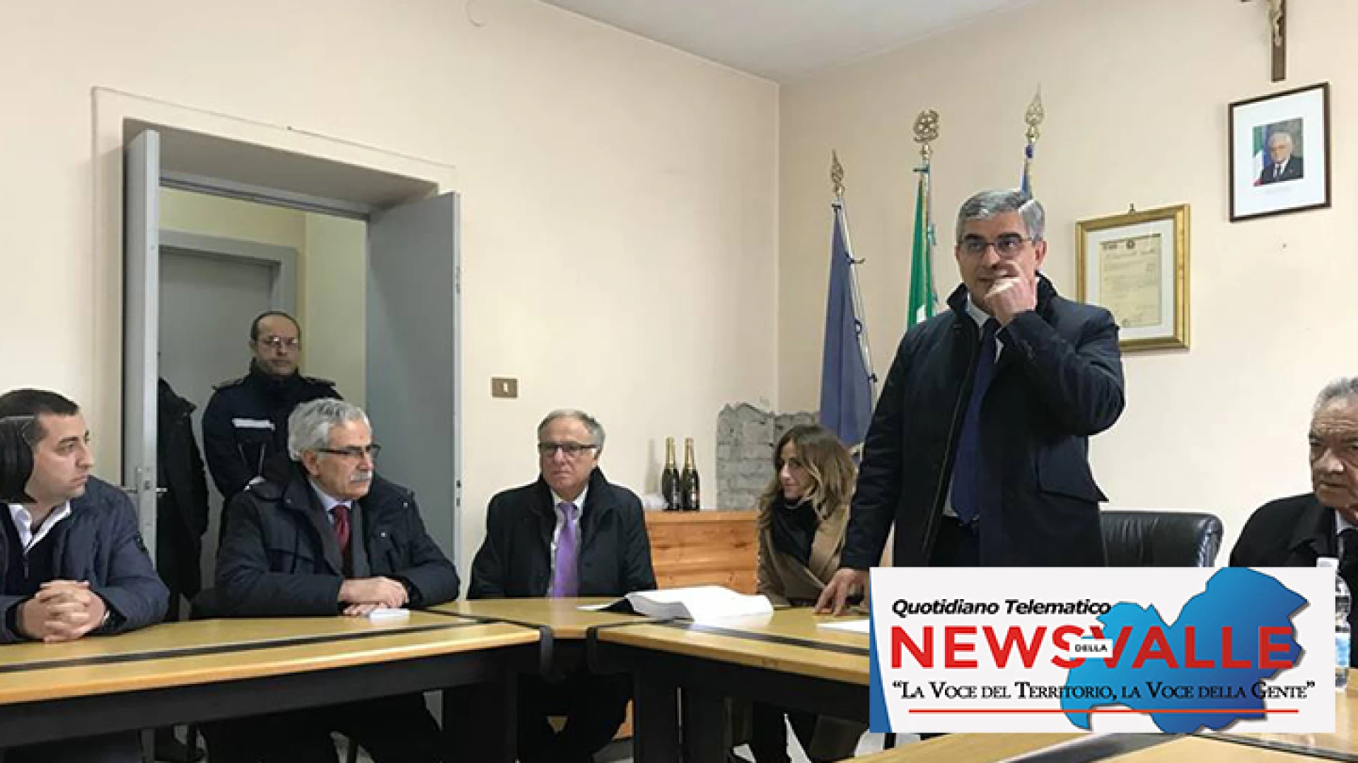 “ Consegna lavori fondovalle Sangro SS.652 oggi a Chieti “. Un momento storico per Abruzzo e Molise.