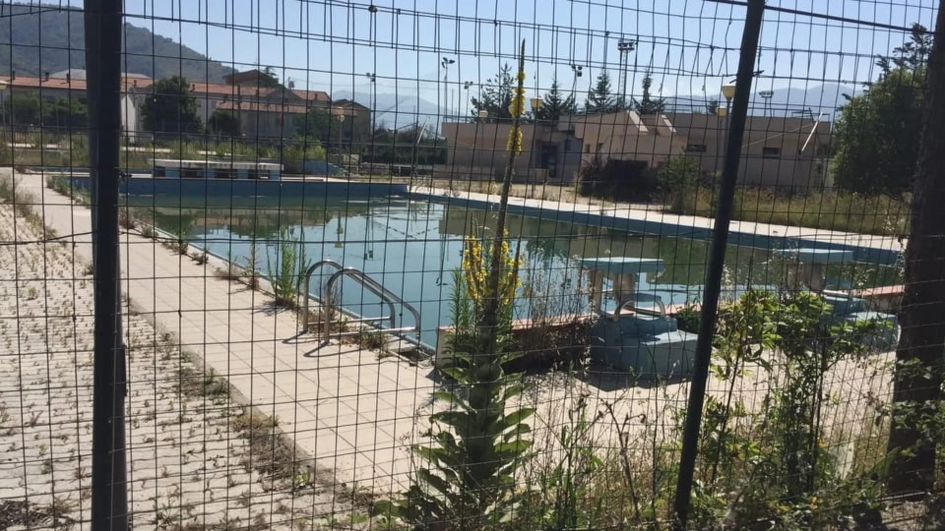 Pozzilli: un gruppo di cittadini denuncia lo stato di incuria e di abbandono della piscina comunale.
