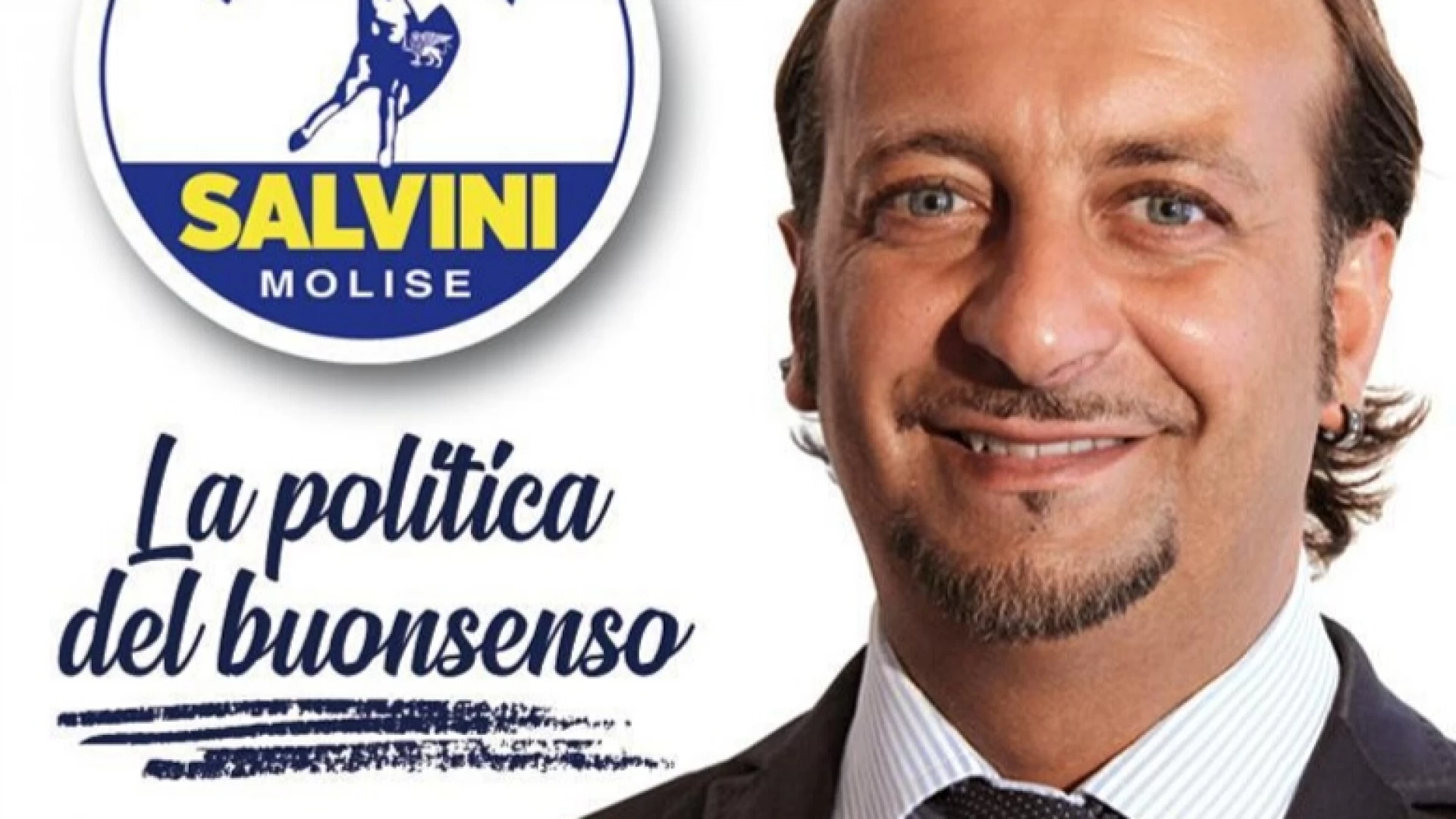 Spazio elettorale, Pascale: "Campobasso deve tornare a vivere". L'appello al voto del candidato della Lega.