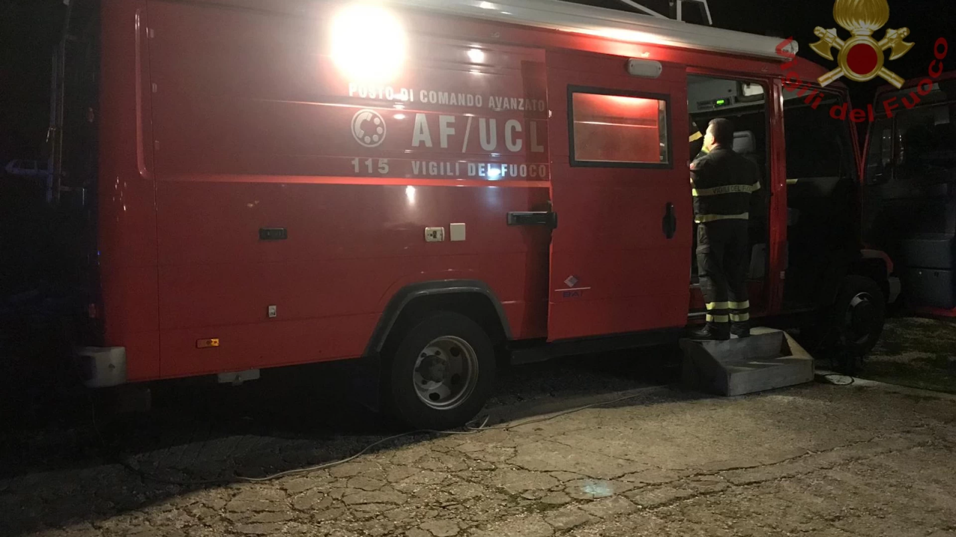 Carpinone: ritrovato dai Vigili del Fuoco l'anziano pastore scomparso ieri