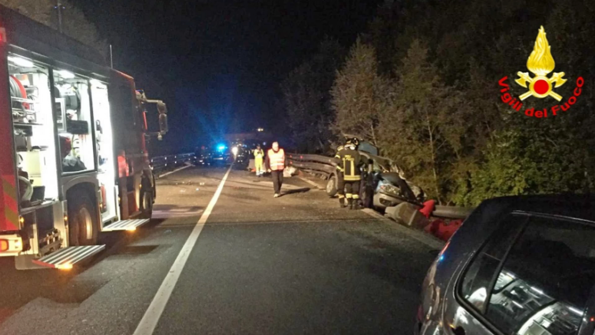 Sabato di sangue sulla statale 17. Terribile incidente con due morti.