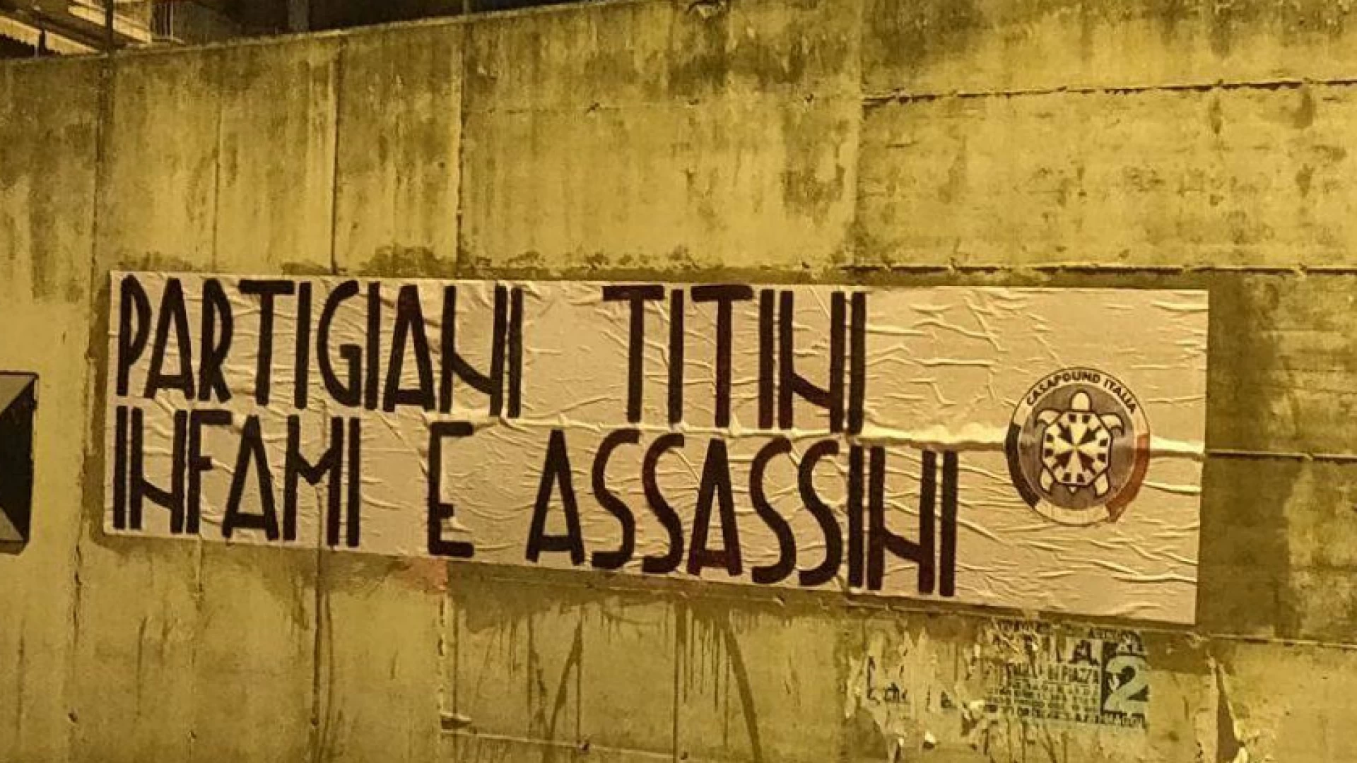Giorno del Ricordo, striscioni di CasaPound in tutta Italia contro 'revisionismo e negazionismo' della tragedia delle foibe