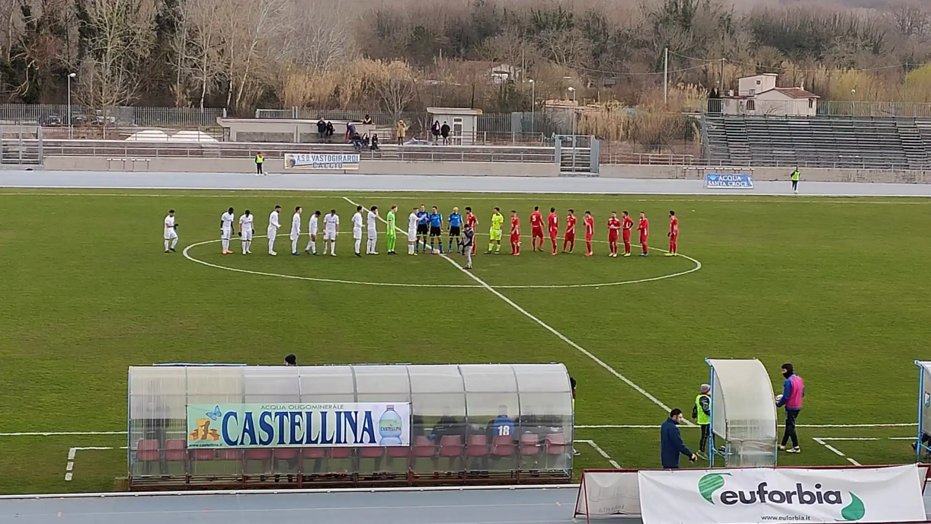 Serie D , Girone F: Vastogirardi-Matelica 0-1, decide Leonetti su rigore