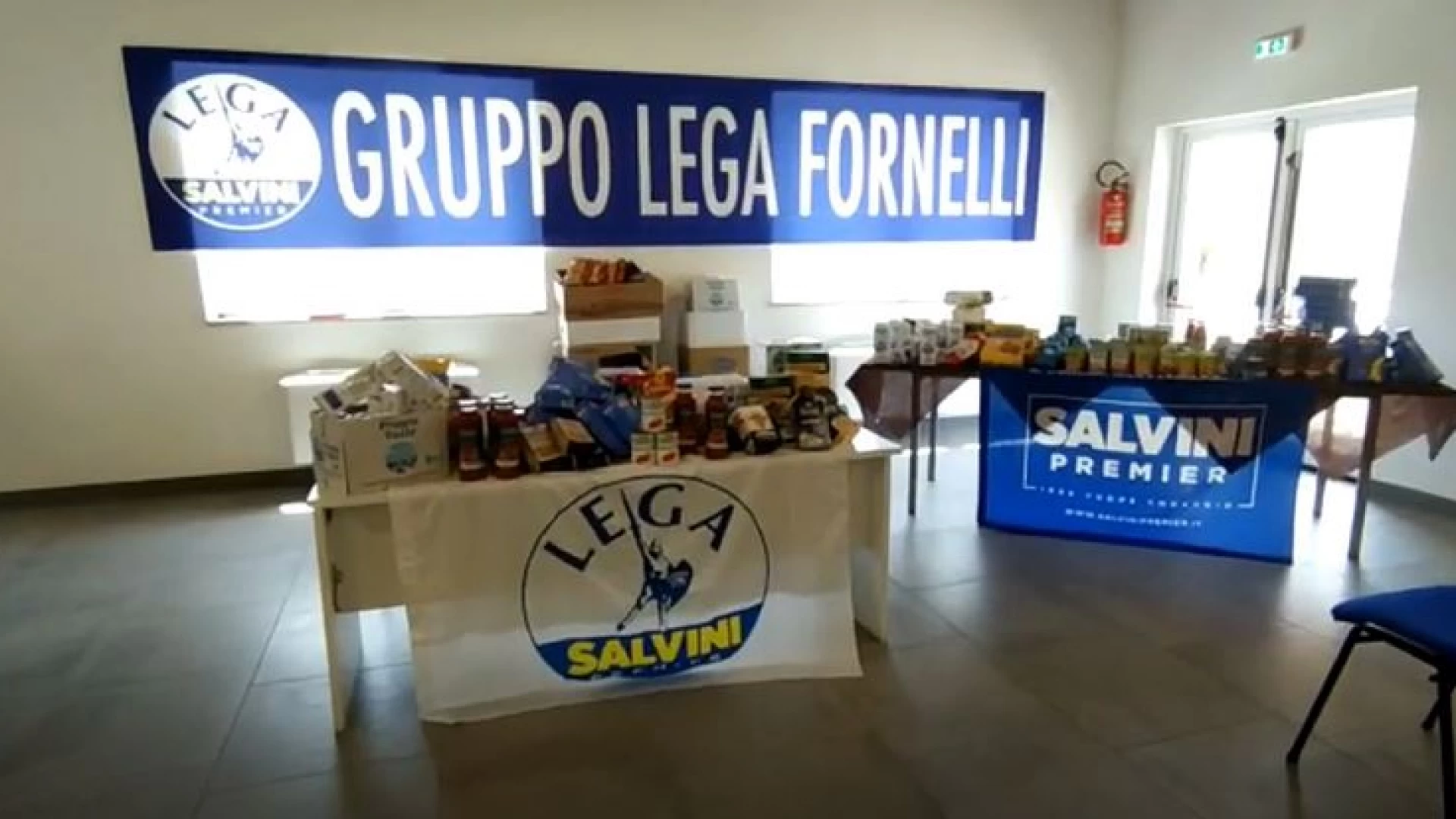 Fornelli: successo per la raccolta di beni alimentari promossa dal gruppo giovani Lega.