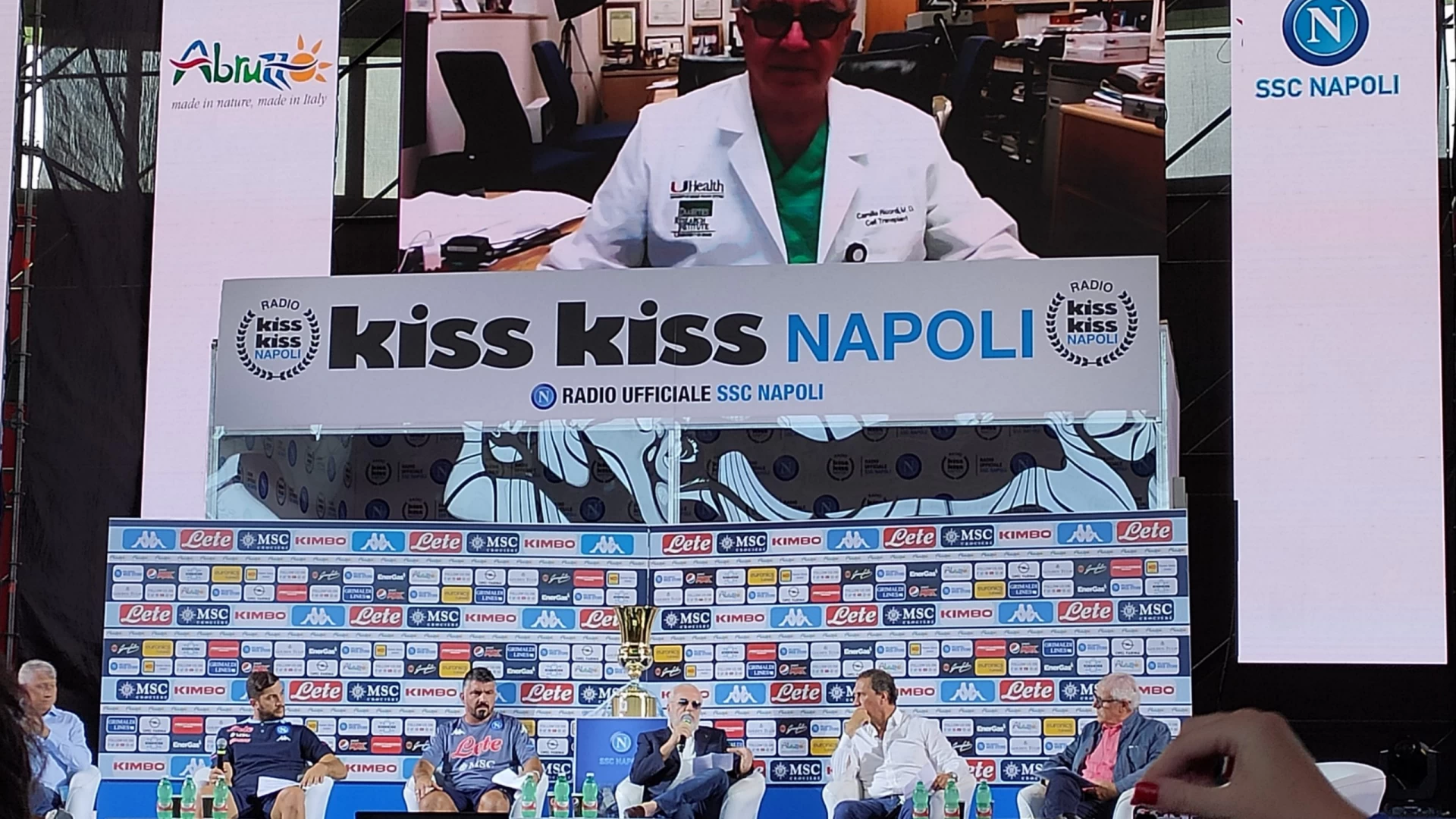 Alimentazione nello sport e vita sana, il prof Ricordi fornisce lezione al Napoli