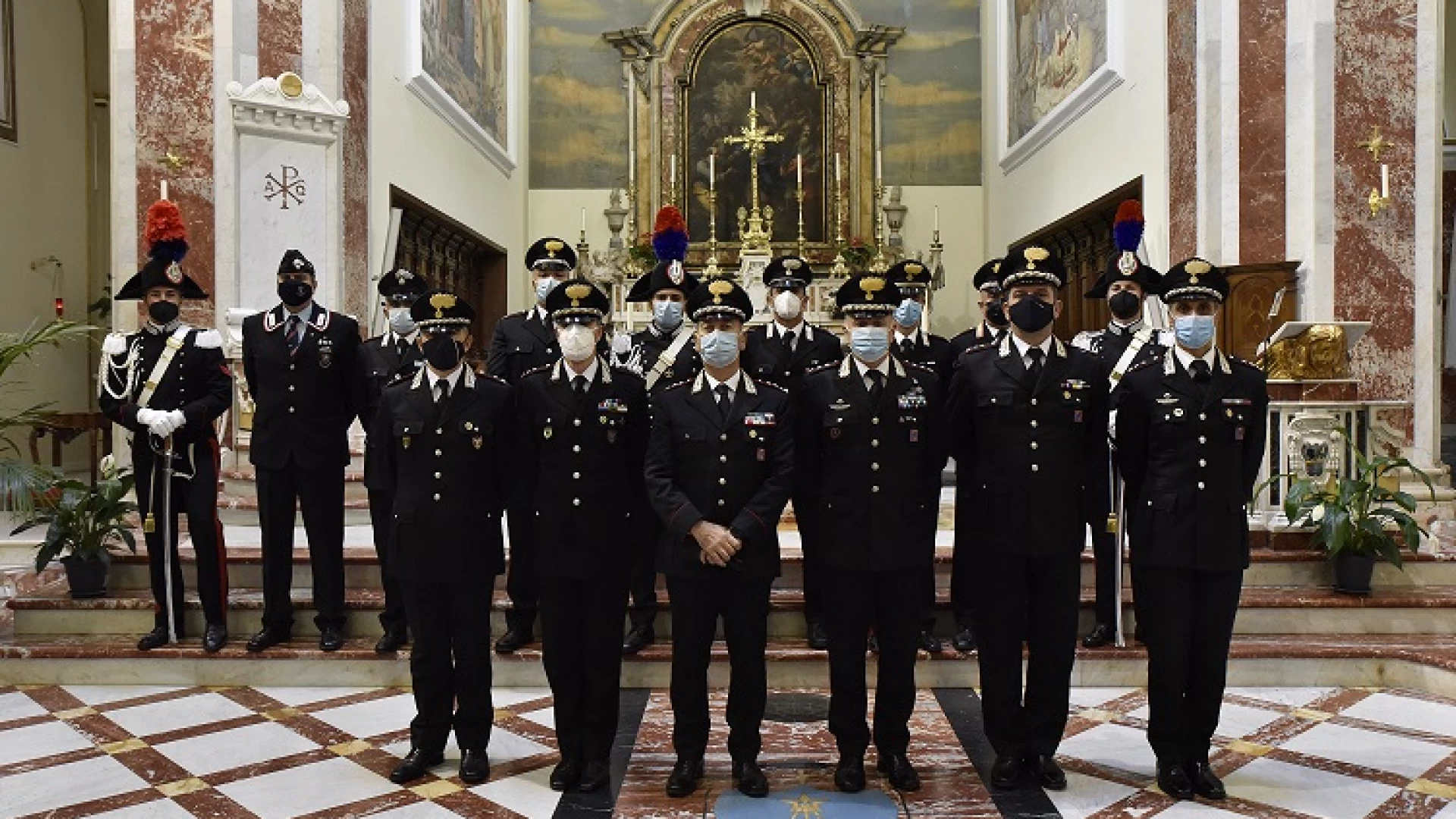 Isernia: L'Arma festeggia oggi la "Virgo Fidelis", Patrona di tutti i Carabinieri. Celebrazione in cattedrale