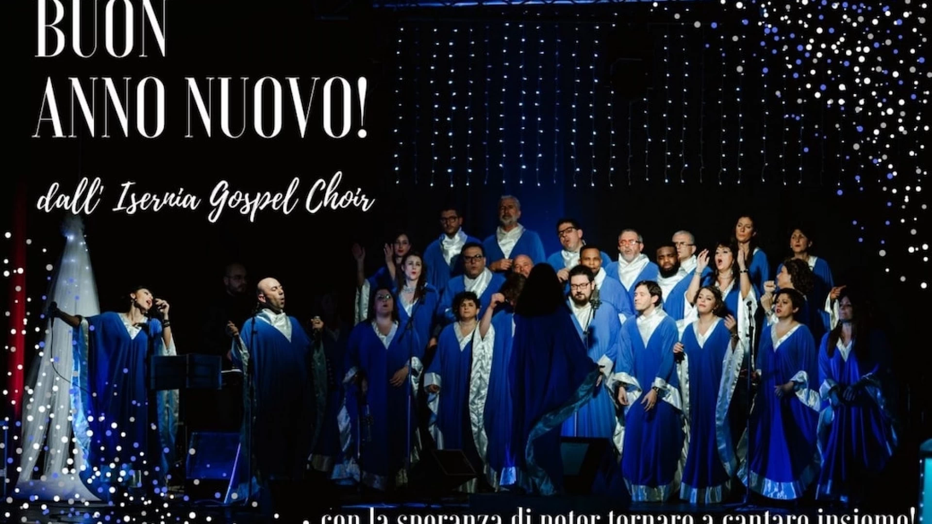 Gli auguri in musica dell’Isernia Gospel Choir per un felice 2021