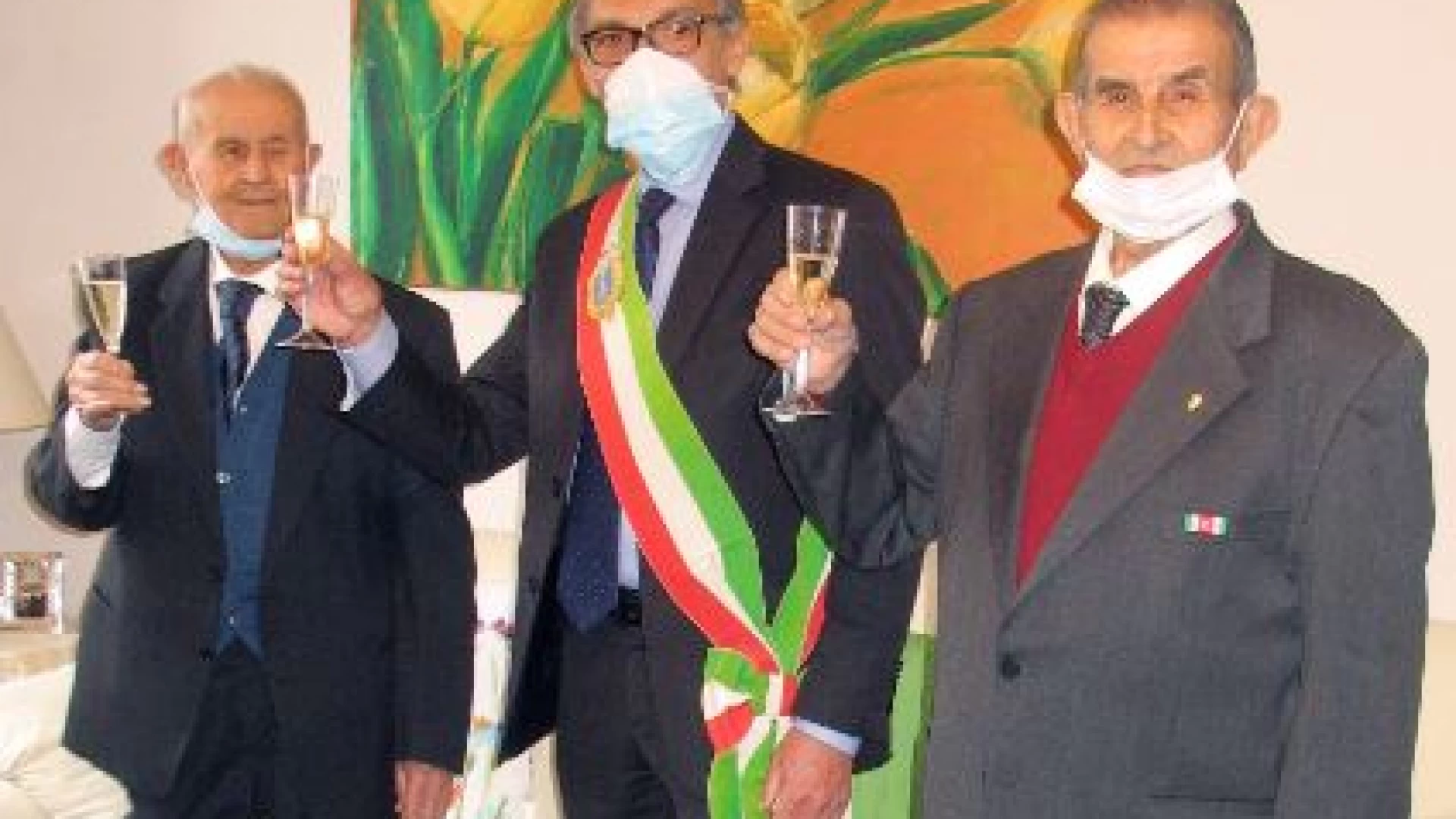 Isernia in festa per il centenario Nicolino Zullo.