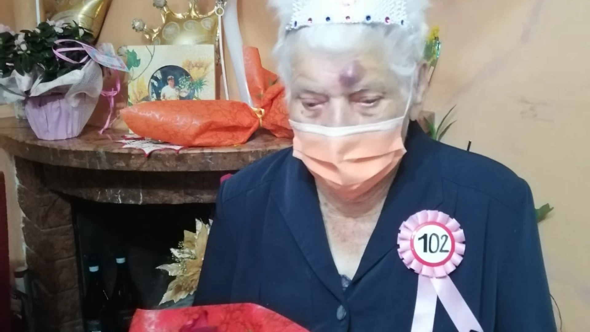 Rionero Sannitico: Lucia Di Franco festeggia l'incredibile traguardo di 102 anni.