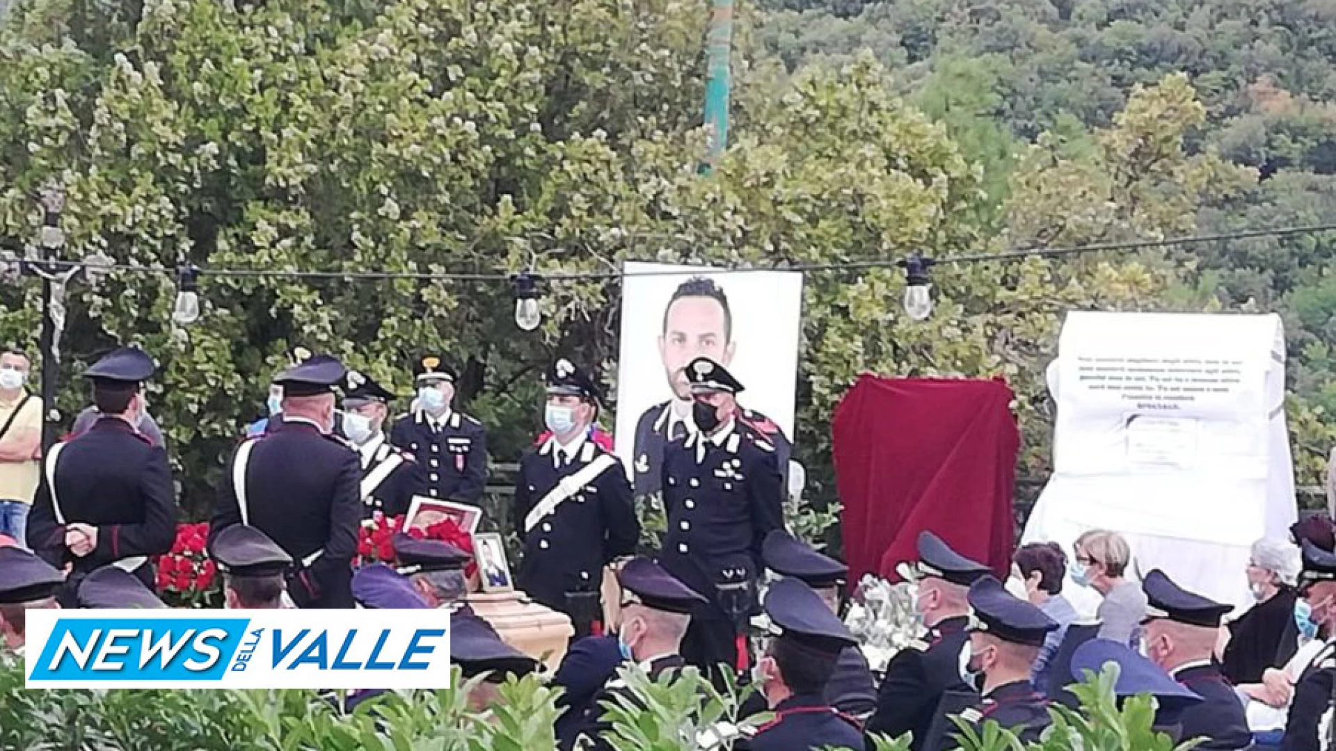 Monteroduni: nel pomeriggio l’ultimo saluto al Carabiniere Michele Roselli.