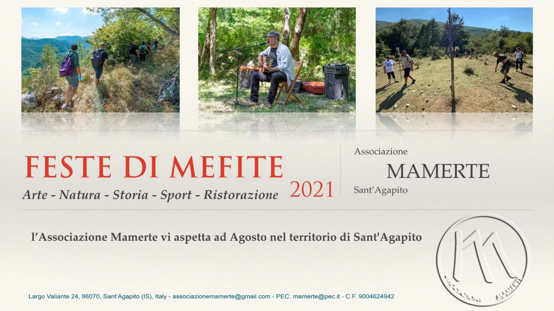 Festa di Mefite a Sant’Agapito, tre giorni in montagna tra natura, arte e musica. La nota dell’Associazione Mamerte.