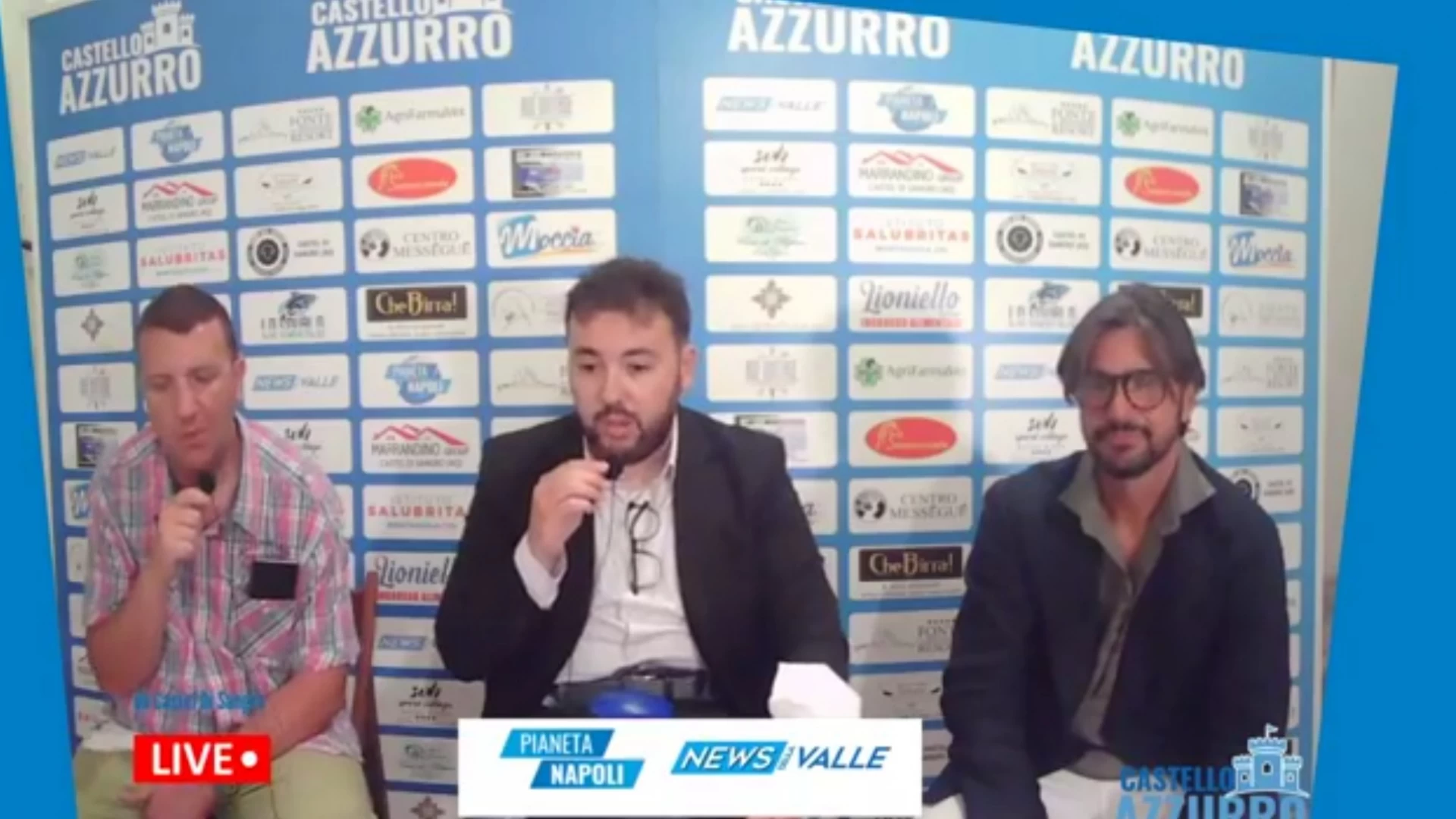 Castello Azzurro rivedi integralmente la quinta puntata con ospite Manuel Parlato di Sportitalia e Canale 21