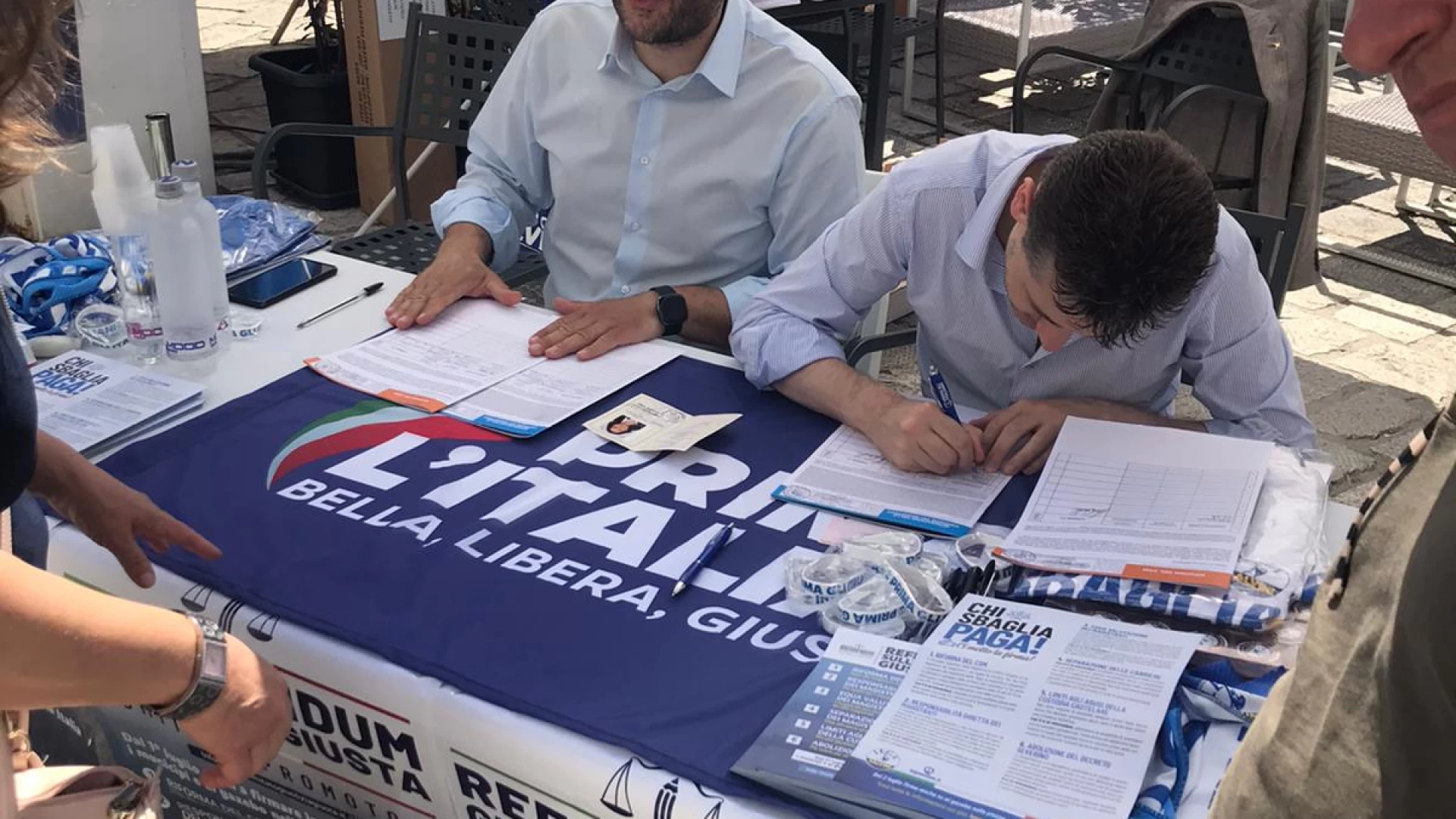 Referendum per la raccolta firme per una giustizia equa. Diversi appuntamenti promossi ad Isernia dal Gruppo Lega Salvini Premieri.