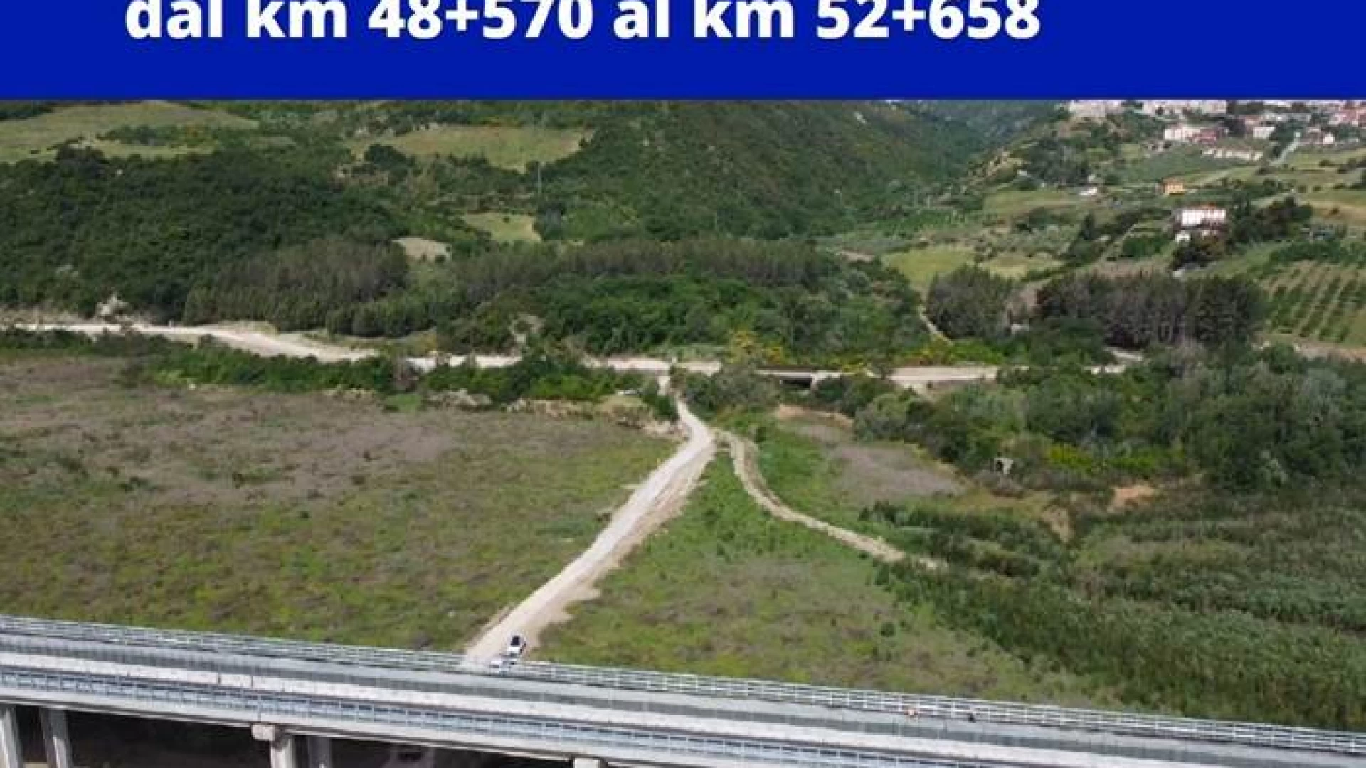 Viabilità alternativa SS 647 “Fondo Valle del Biferno”, venerdì 9 luglio l’apertura al traffico.