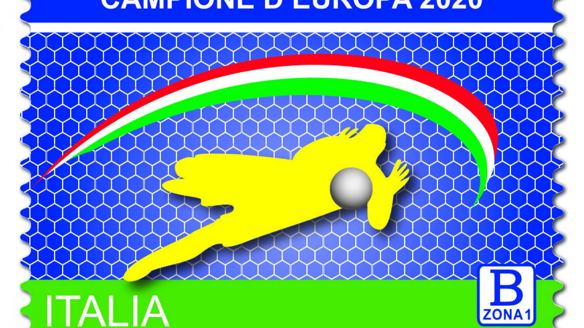 Poste Italiane, scatta oggi l’emissione del francobollo speciale dedicato alla vittoria dell’Italia agli Europei.