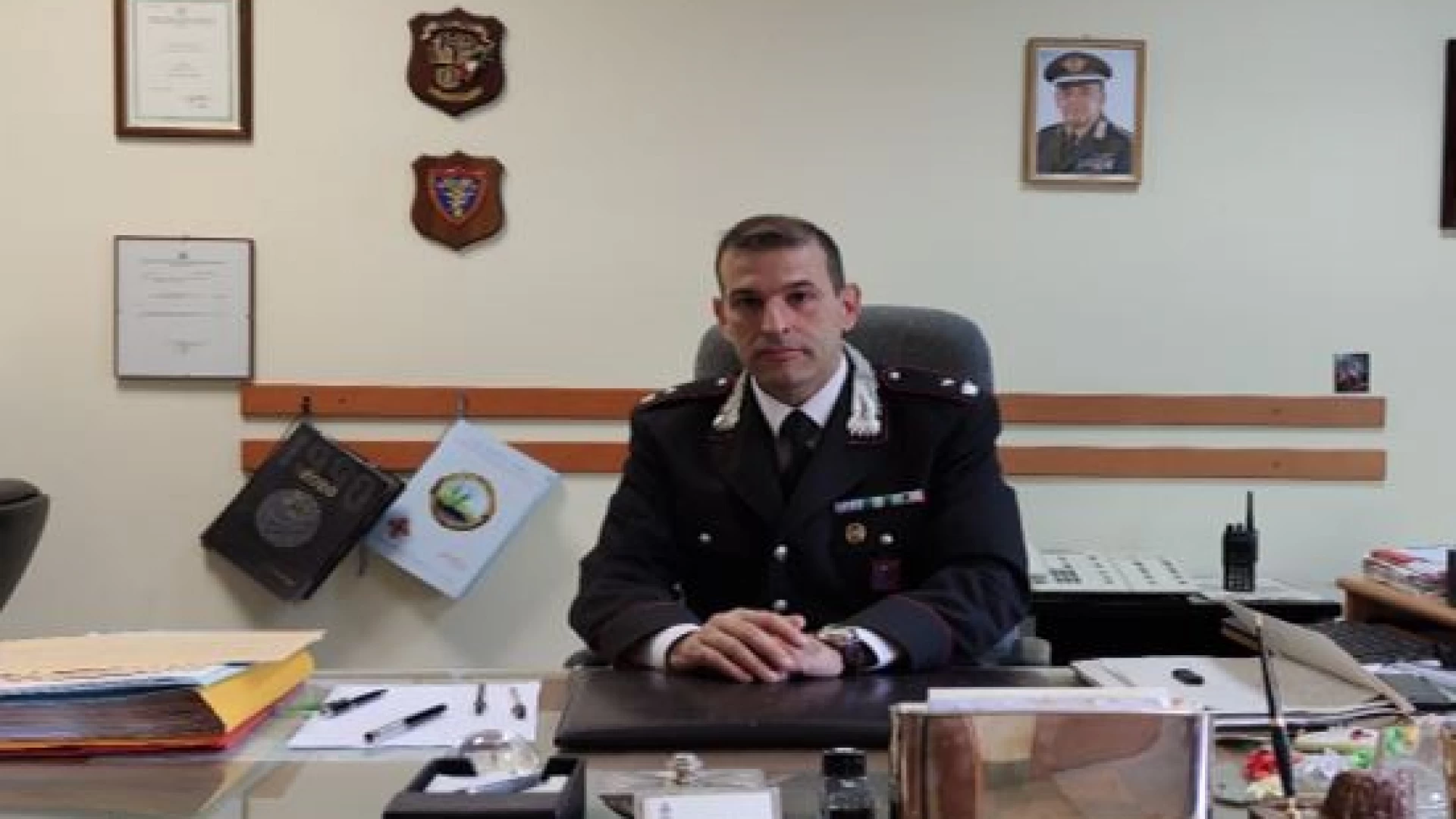 Carabinieri Venafro: il maggiore Mario Giacona lascia la compagnia della città e viene trasferito a Velletri.