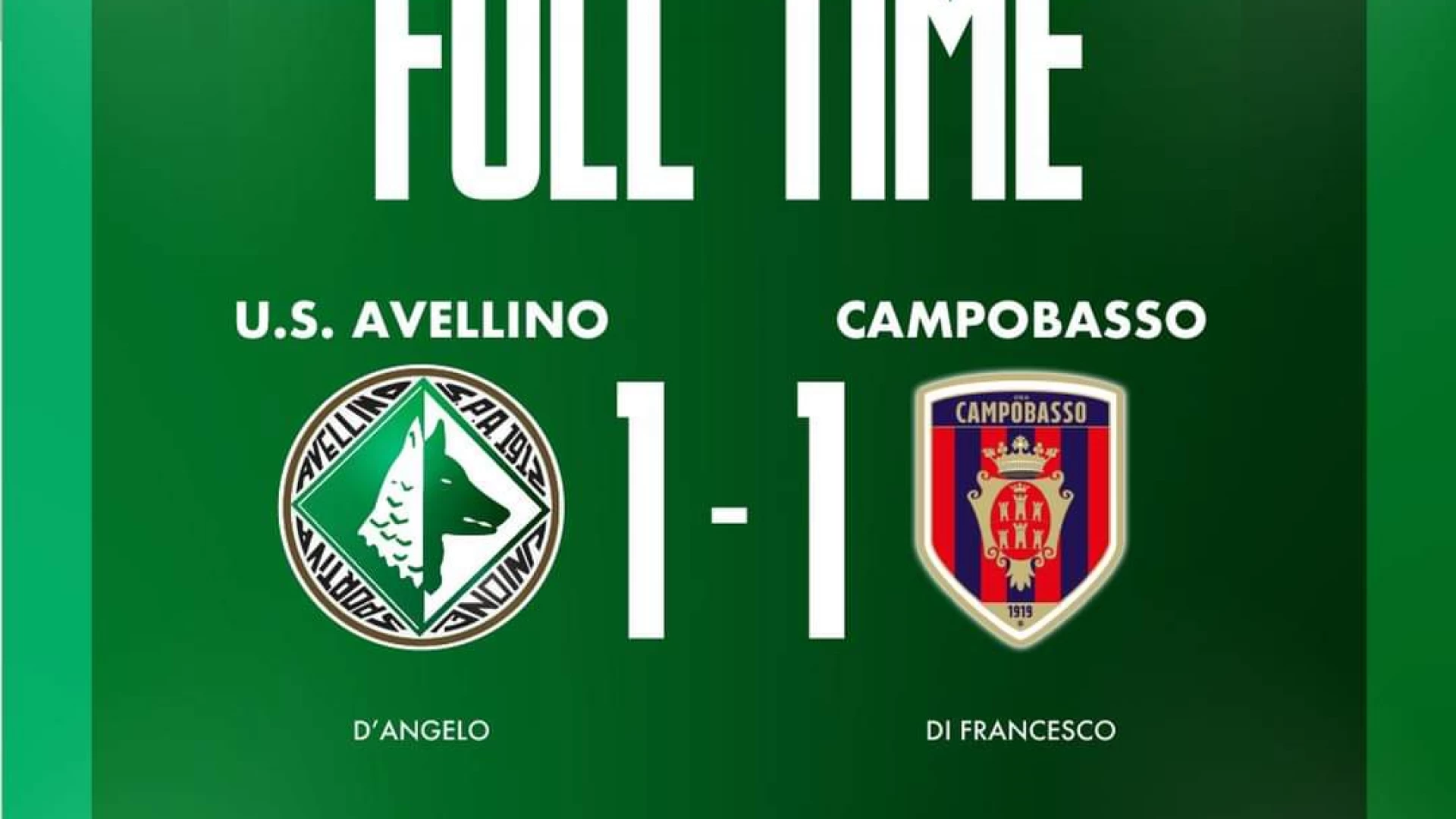 Lega Pro, girone C: il Campobasso parte bene e conquista il primo punto stagionale ad Avellino
