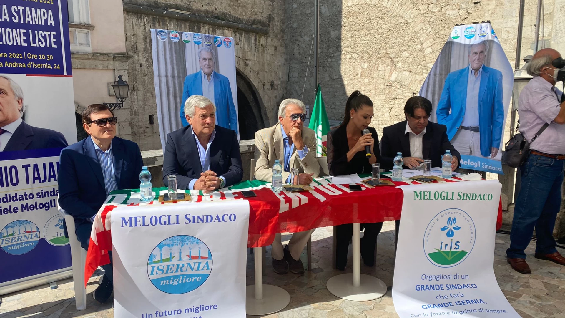 Isernia: arriva anche Tajani a sostegno del candidato sindaco Gabriele Melogli