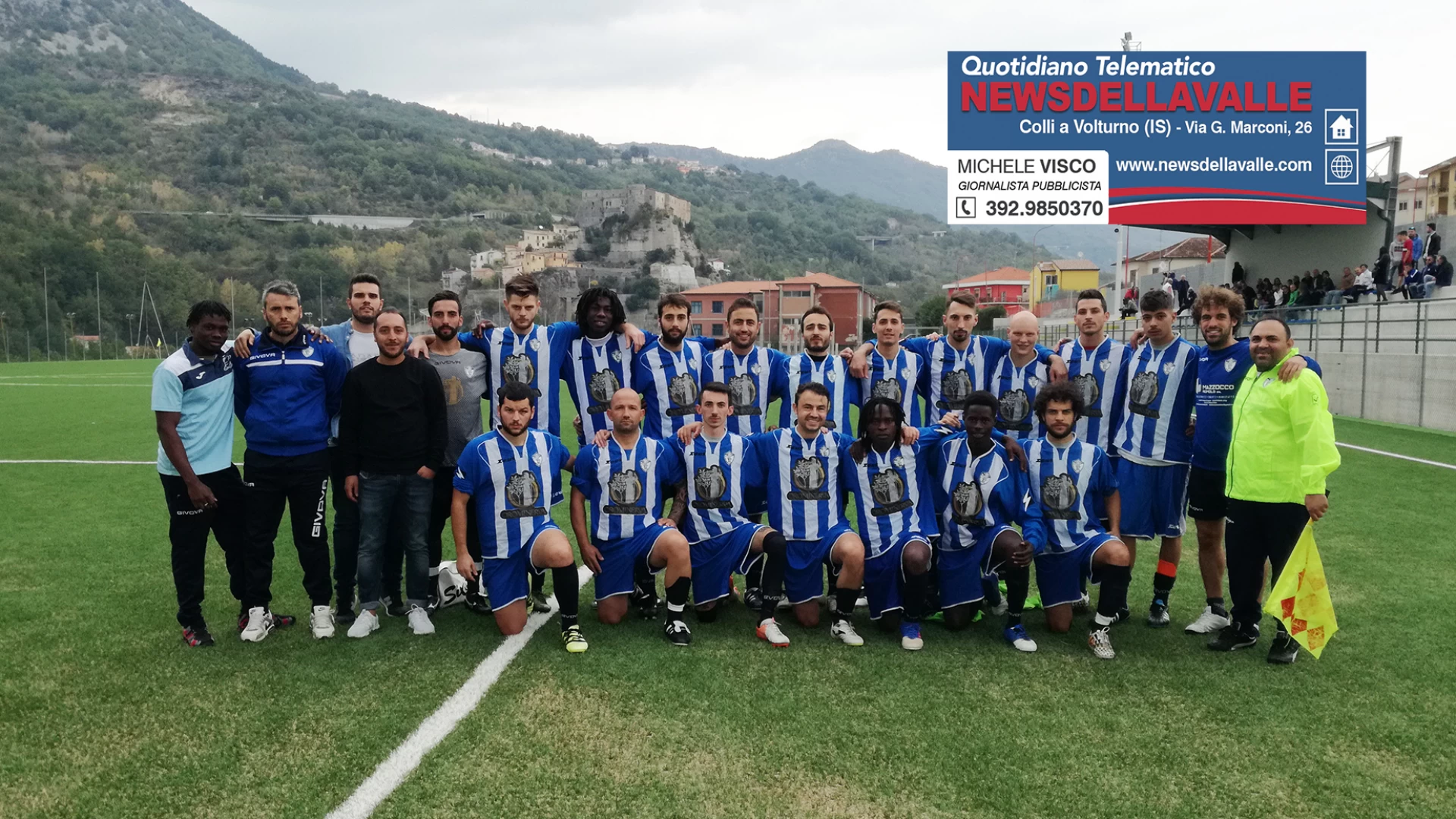 Prima Categoria girone A: Centracchio, Leva e Iannetta stendono il Real Prata. La Volturnia Calcio vola dopo due vittorie consecutive. Tenace e cinica la formazione di mister Farrocco contro i campani.