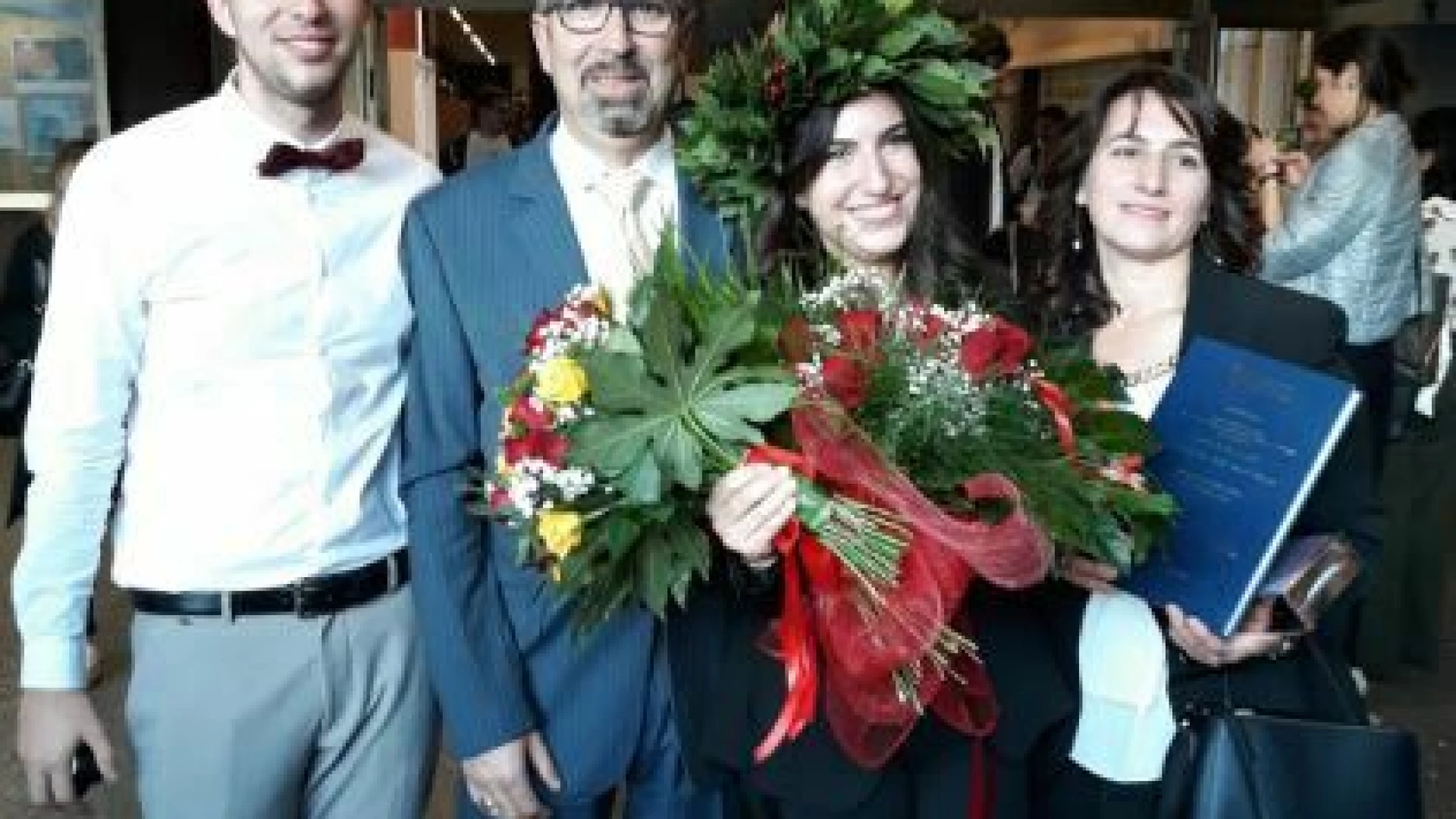 L’Angolo degli Auguri: festeggiamo la laurea di Maria Milano presso la Facoltà di Economia dell’Università “La Sapienza”.