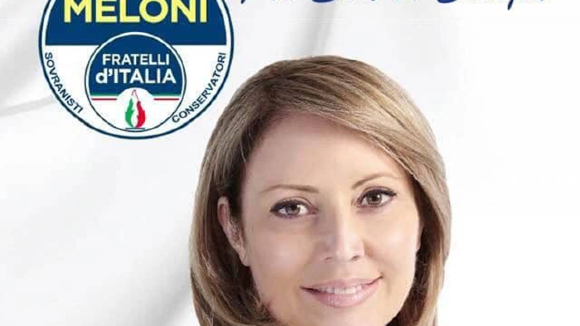Fratelli d’Italia, Carmela Rescigno a Isernia giovedì 9 maggio per presentare il programma delle prossime elezioni Europee