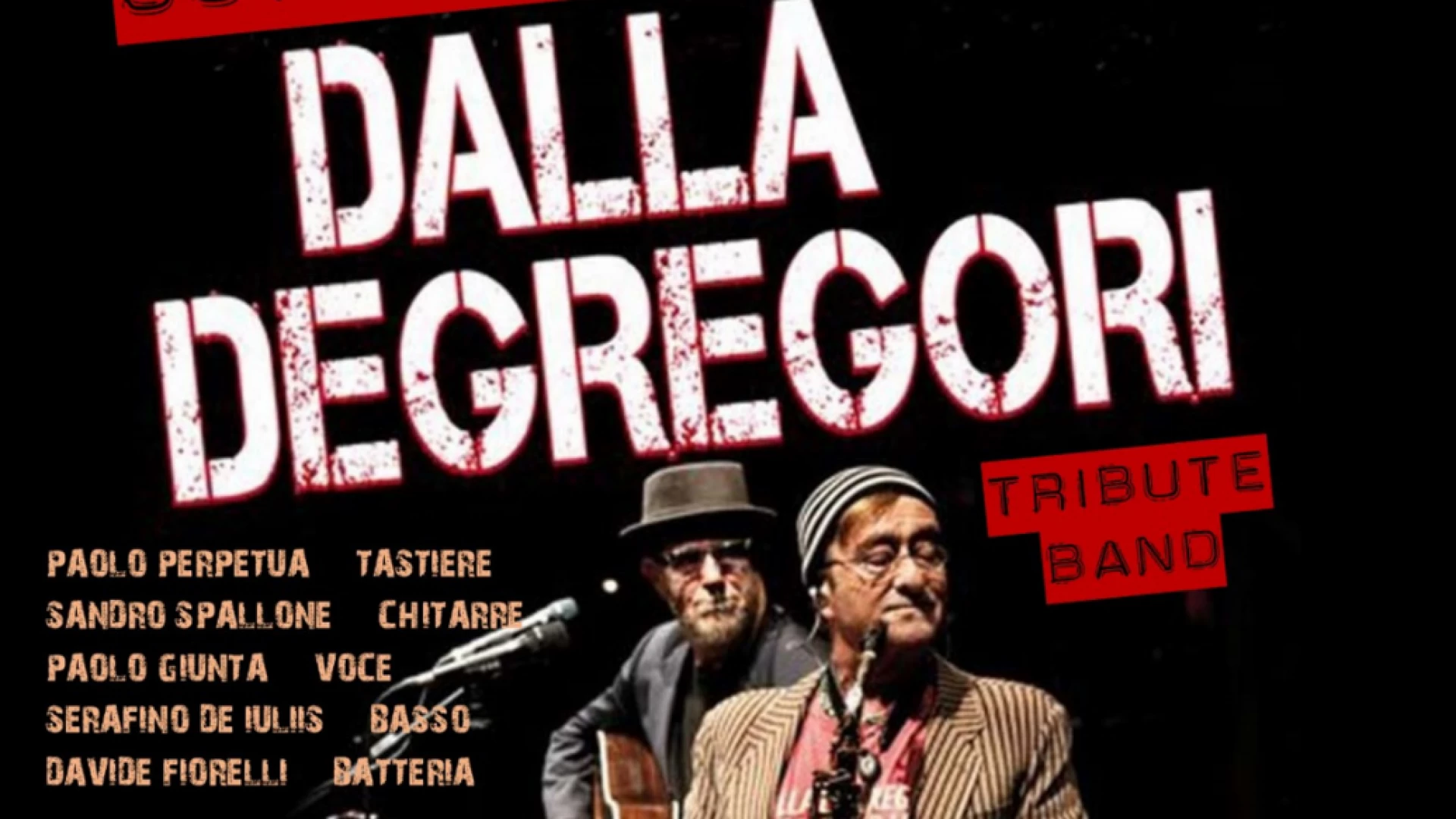 Filignano: al Caffè del Borgo questa sera l'omaggio a Dalla e De Gregori.
