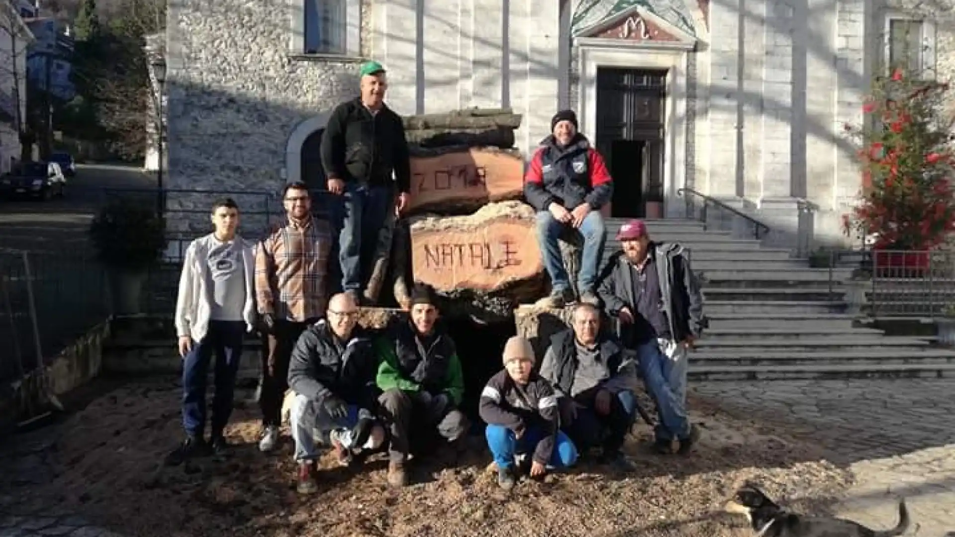 Filignano: il Natale 2019 festeggiato con il Favone. Riproposta l’antica tradizione del falò in piazza.