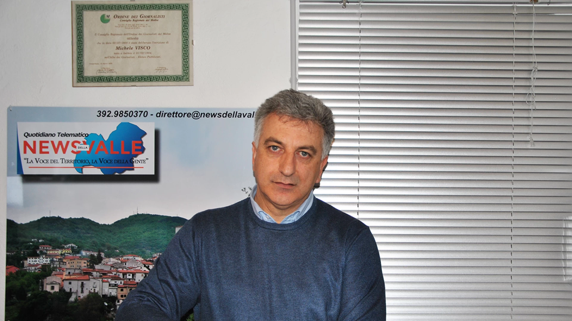 False residenze, il sindaco Di Rionero PALMERINO D'Amico elogia l'operato dei Carabinieri