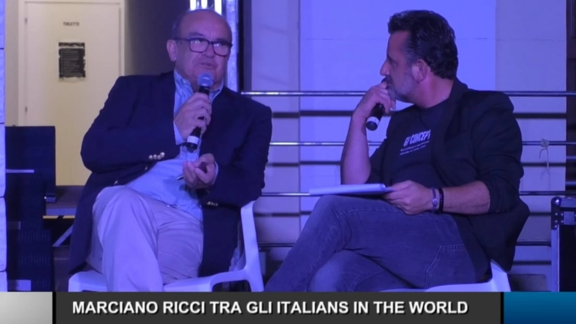 Marciano Ricci tra gli Italians in the World. La premiazione a Venafro