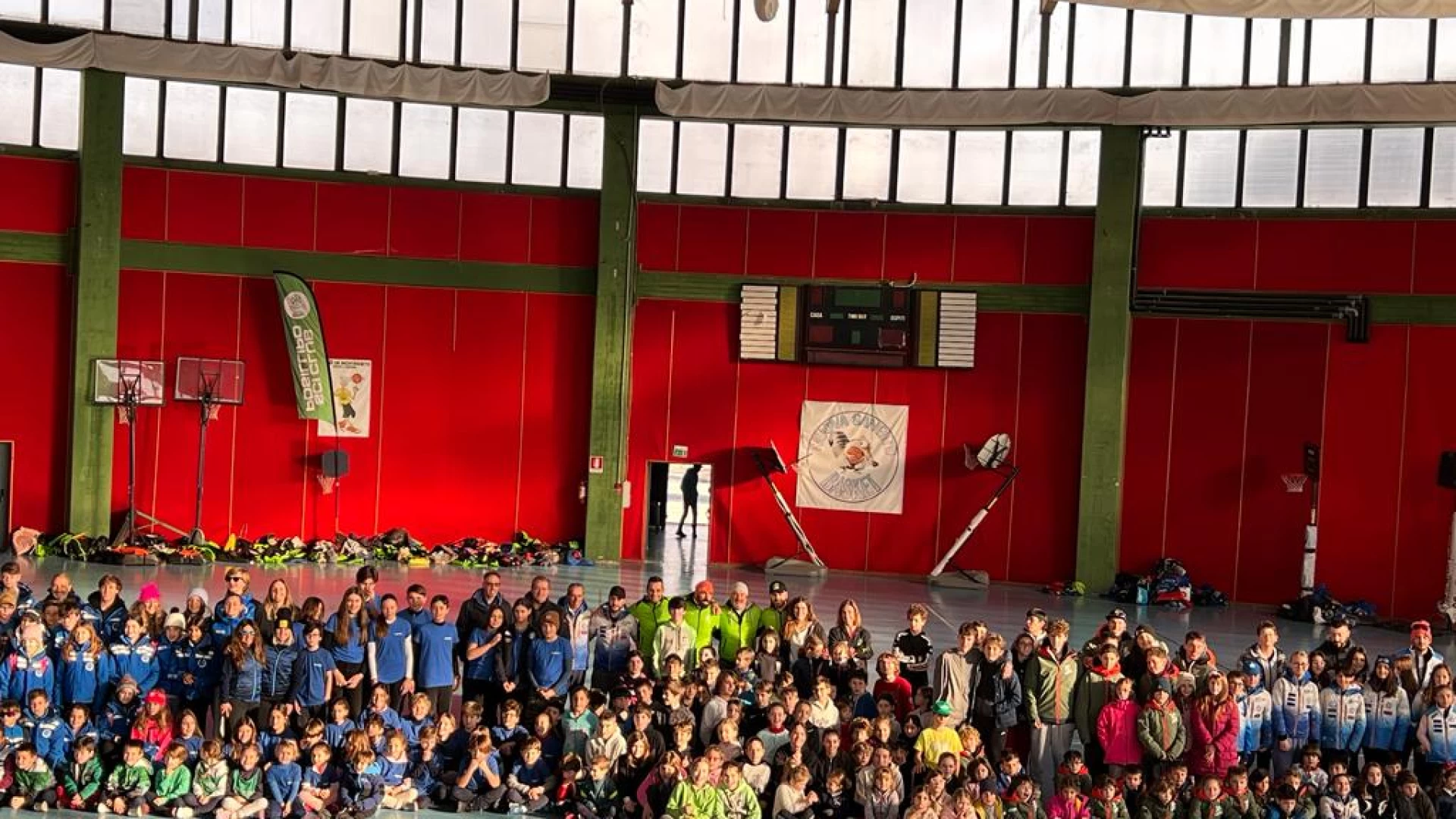 Castel Di Sangro: il Pala Sport preso d’assalto dai bambini partecipanti alla prima edizione di “Sport Event”.