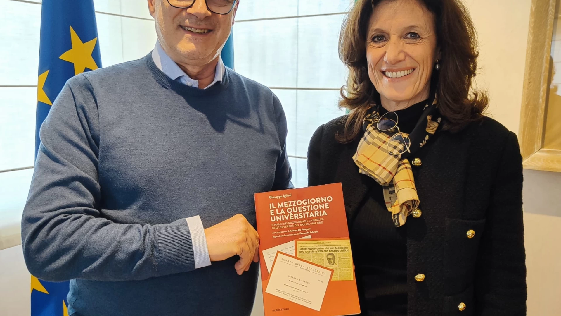 Fondazione Lello Lombardi, governatore Toma riceve visita della presidente: “Grazie per l'opera di divulgazione della cultura storico-politica italiana”.
