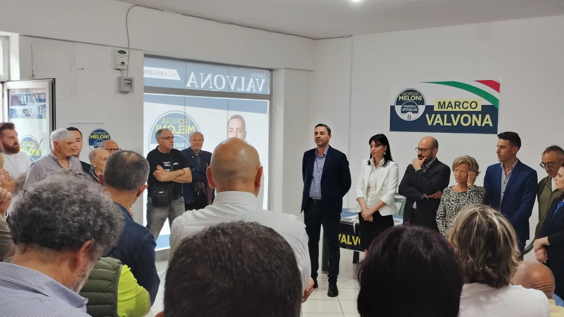 Regionali: Marco Valvona ha incontrato gli elettori a Venafro. "Presentate le idee progettuali per il Molise".