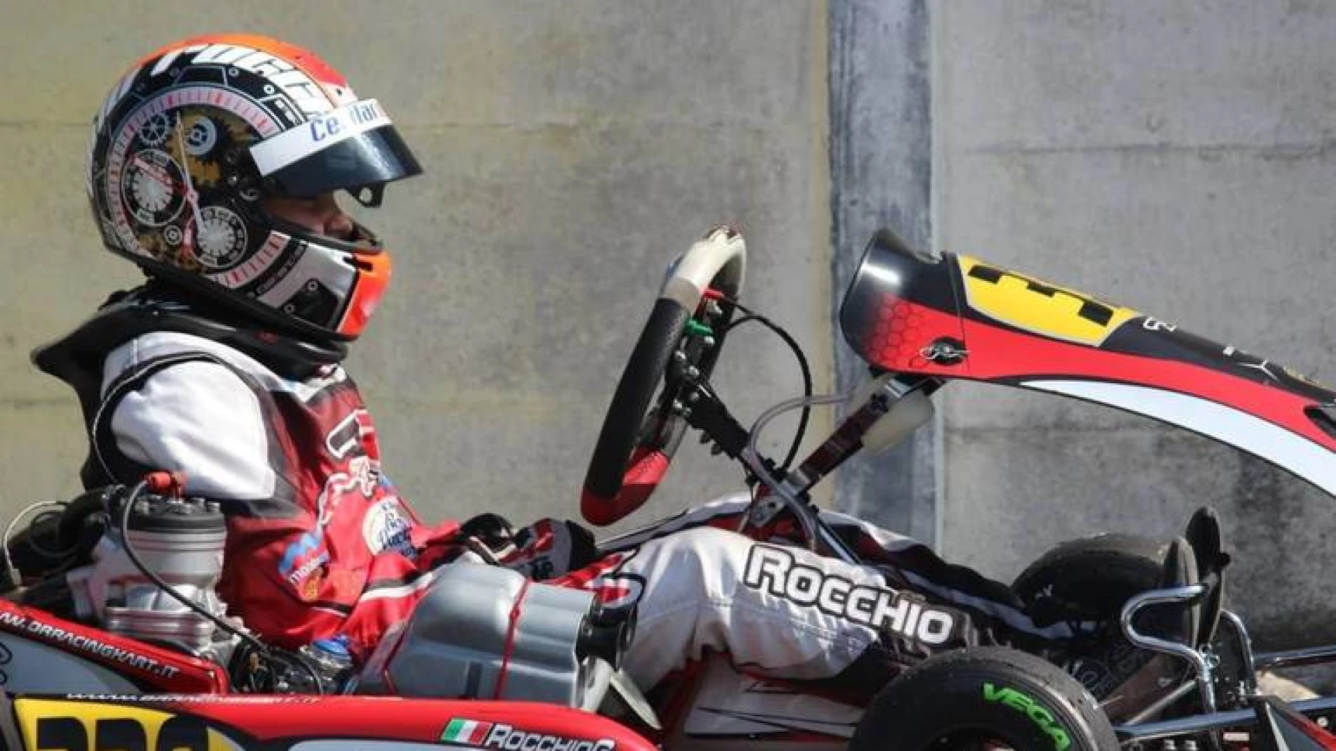 Gino Rocchio campione di 125 Junior kart. Il pilota dalle origini molisane stupisce tutti.