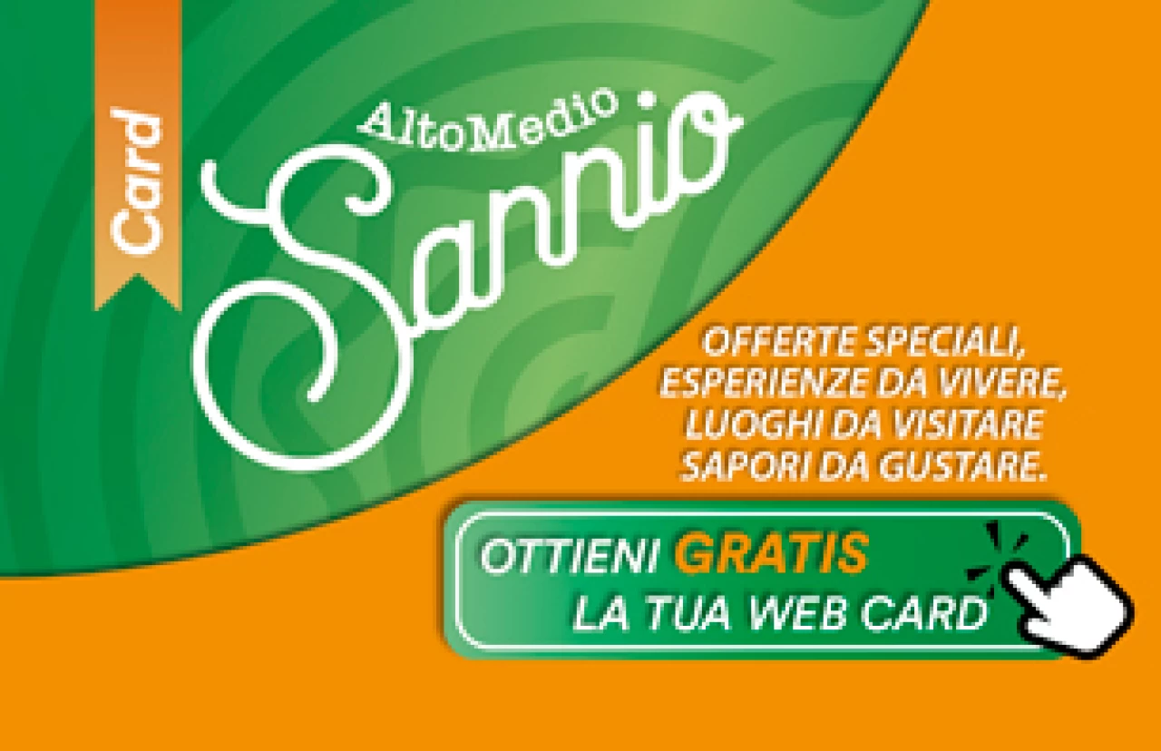 Banner Alto Medio Sannio card 306 per 198 pixel