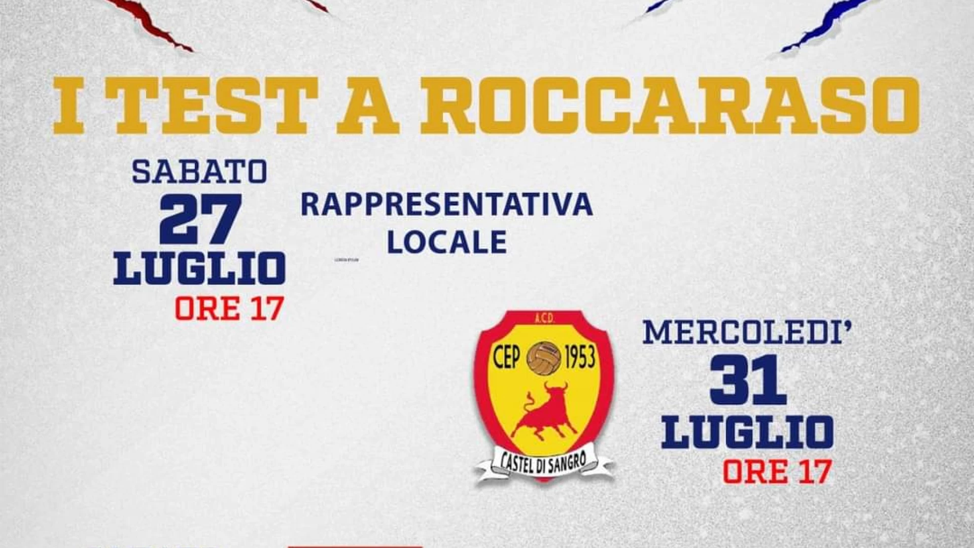 Casertana FC, le amichevoli del ritiro di Roccaraso