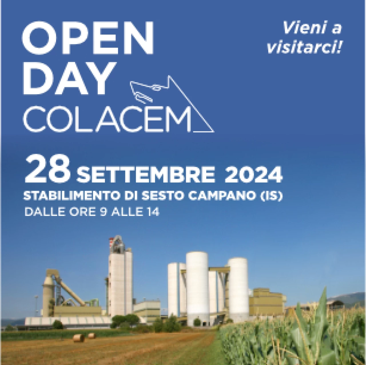 Banner Open Day Colacem anno 2024