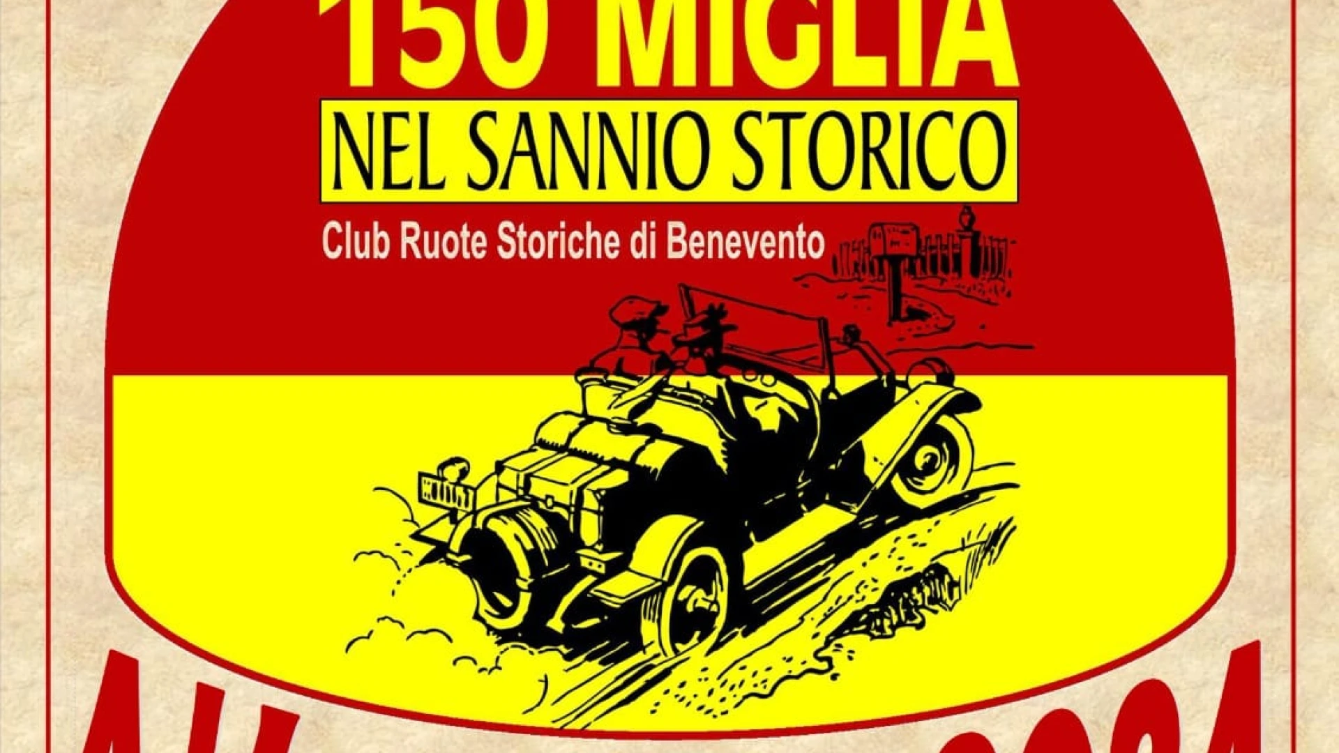 La quarta edizione del raduno di auto d'epoca: “150 Miglia nel Sannio storico” arriva in Molise.