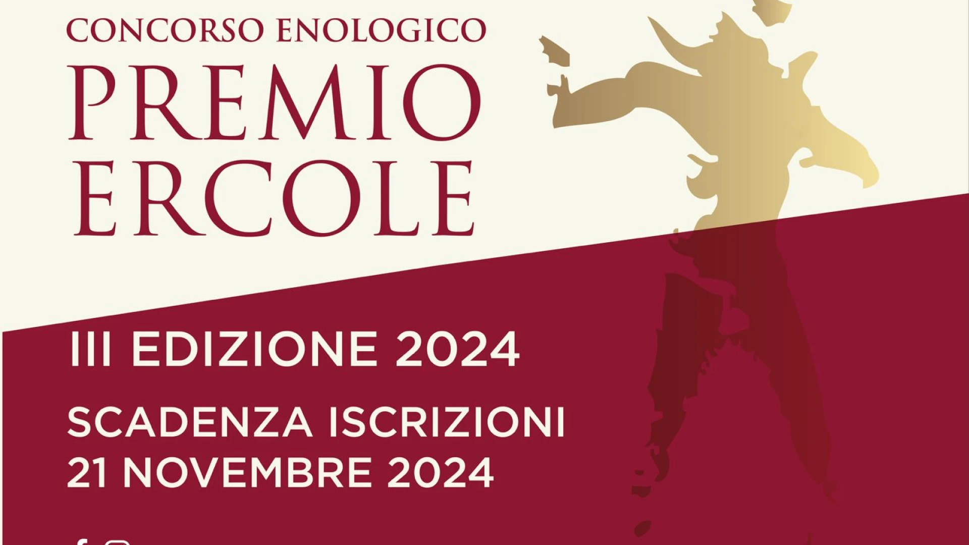 Macchia d'Isernia: al via le iscrizioni per la terza edizione del Concorso Enologico Premio Ercole.