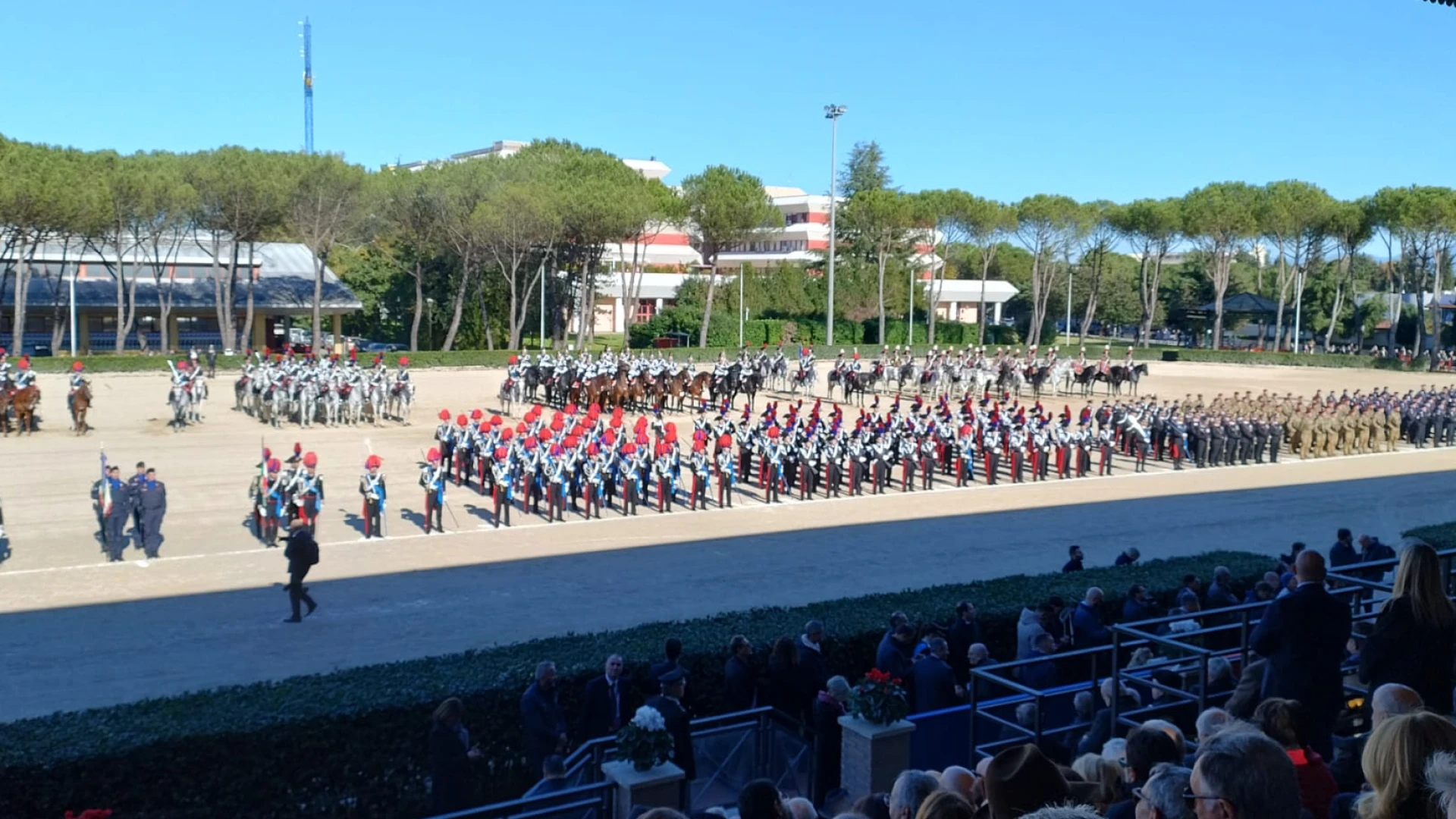 L'Amministrazione comunale di Venafro presente alla cerimonia di avvicendamento del generale Luongo.