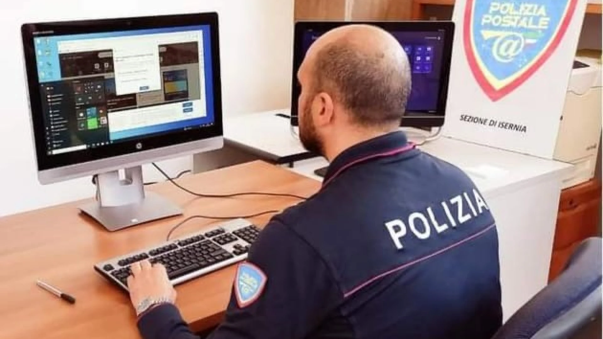 "La Polizia di Stato di Isernia denuncia una persona per falsa vendita online di un motore usato truffando l’acquirente."