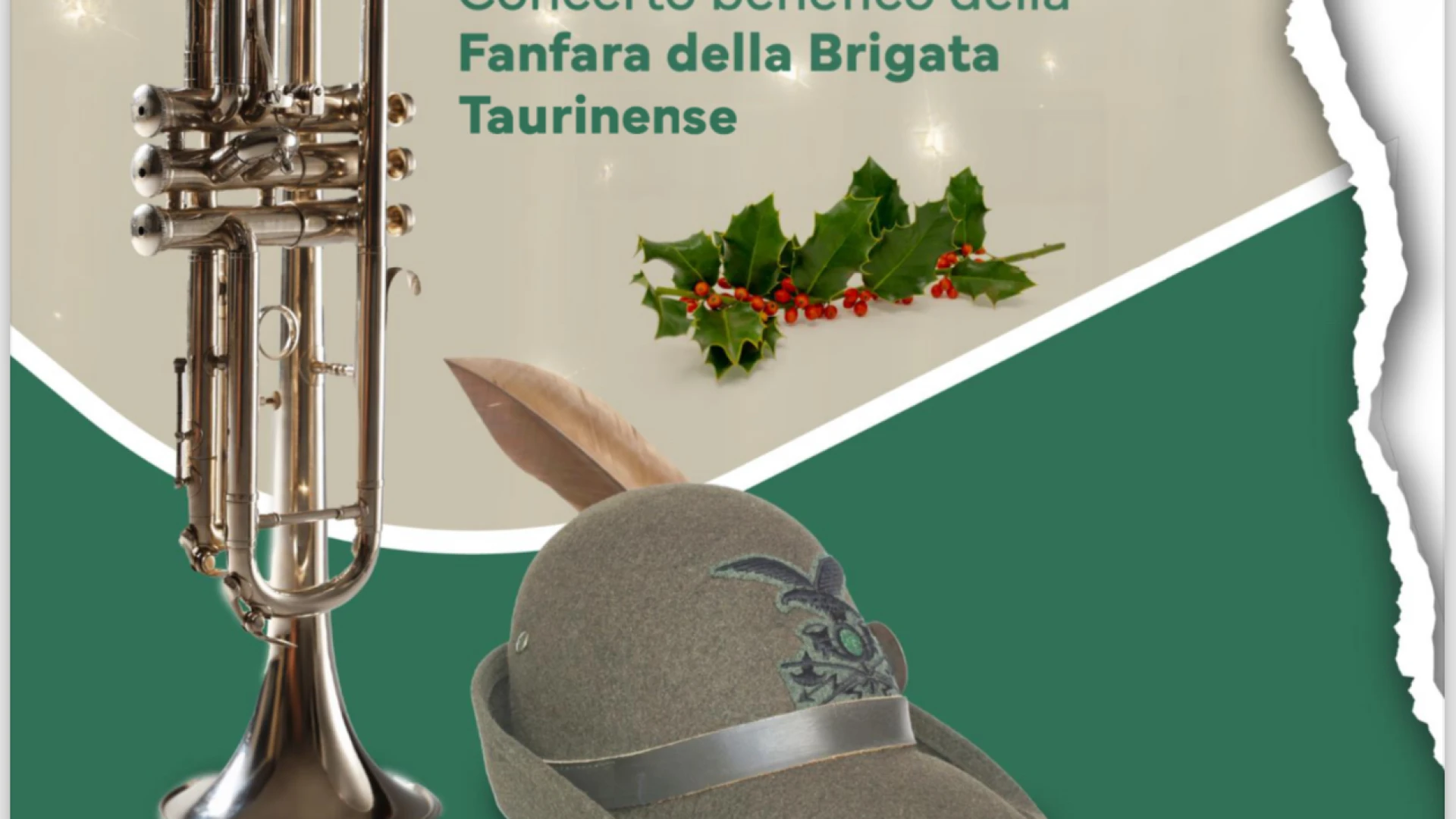 Castel Di Sangro tra musica e solidarieta’ con il concerto della Fanfara Brigata Taurinense.