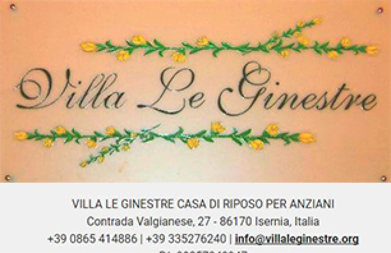 Banner Residenza Protetta Villa Le Ginestre 306 per 198 pixel