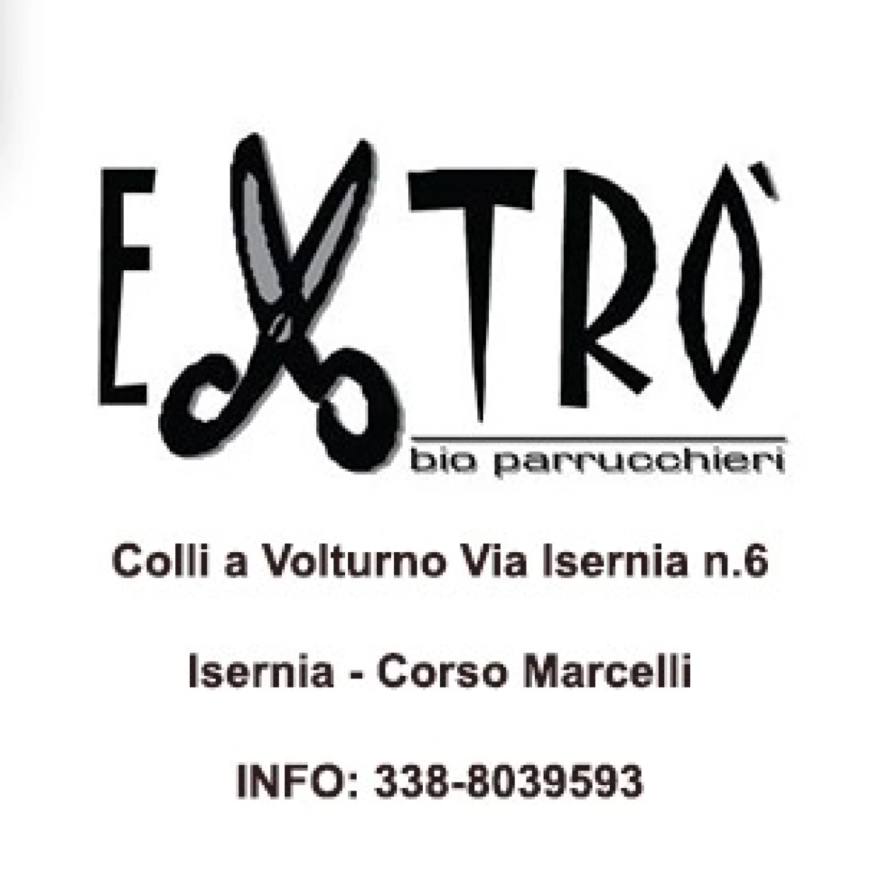 Banner extro' bio parrucchieri 306 per 306 pixel