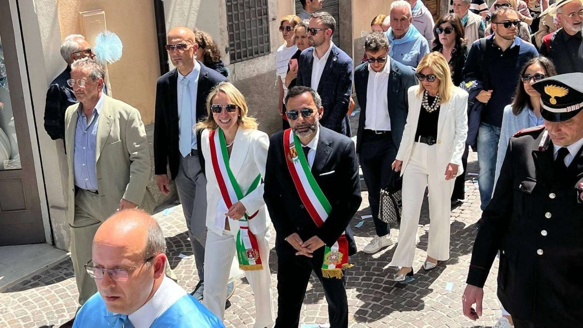 Madonna della Libera, pellegrinaggio verso il santuario. Grande partecipazione della comunità di Gioia Dei Marsi.